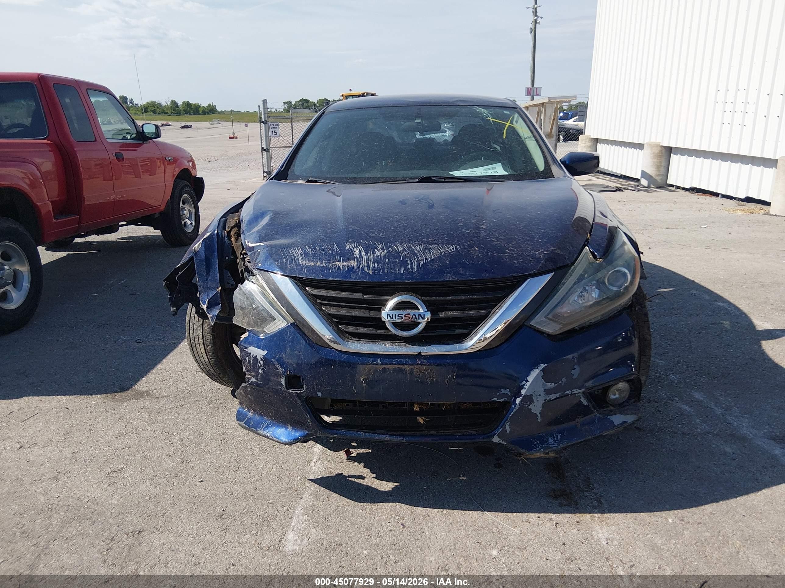 2016 Nissan Altima 2.5 Sr Синий vin: 1N4AL3AP0GC123420
