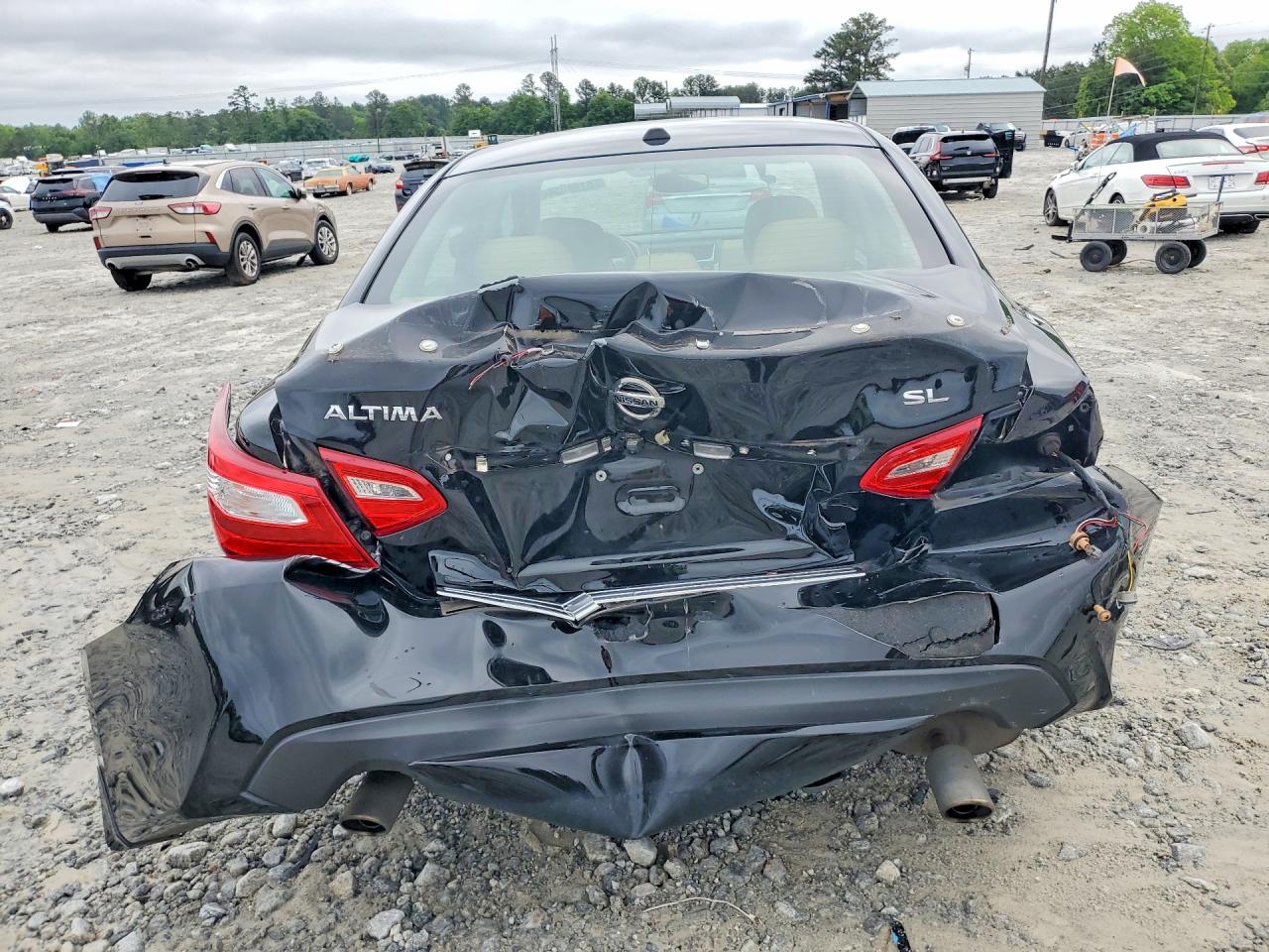 2016 Nissan Altima 2.5 Sl Black vin: 1N4AL3AP0GC214882