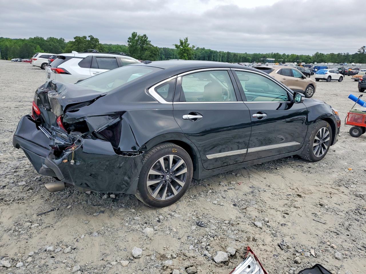 2016 Nissan Altima 2.5 Sl Black vin: 1N4AL3AP0GC214882