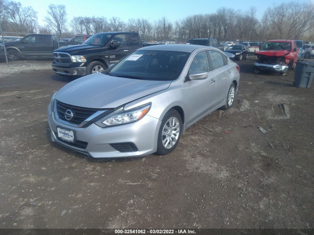 2016 Nissan Altima 2.5 S Silver vin: 1N4AL3AP0GC238986