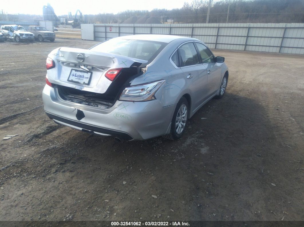 2016 Nissan Altima 2.5 S Silver vin: 1N4AL3AP0GC238986