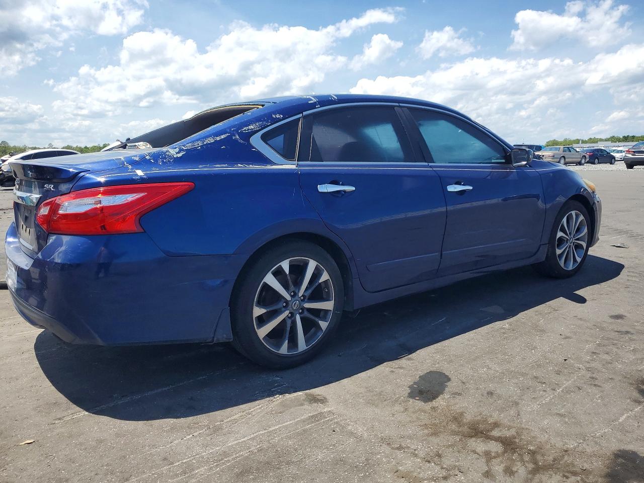 2016 Nissan Altima 2.5 Sr Blue vin: 1N4AL3AP0GN335156