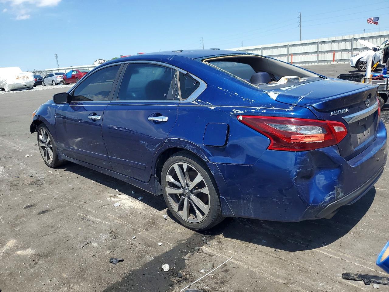 2016 Nissan Altima 2.5 Sr Blue vin: 1N4AL3AP0GN335156