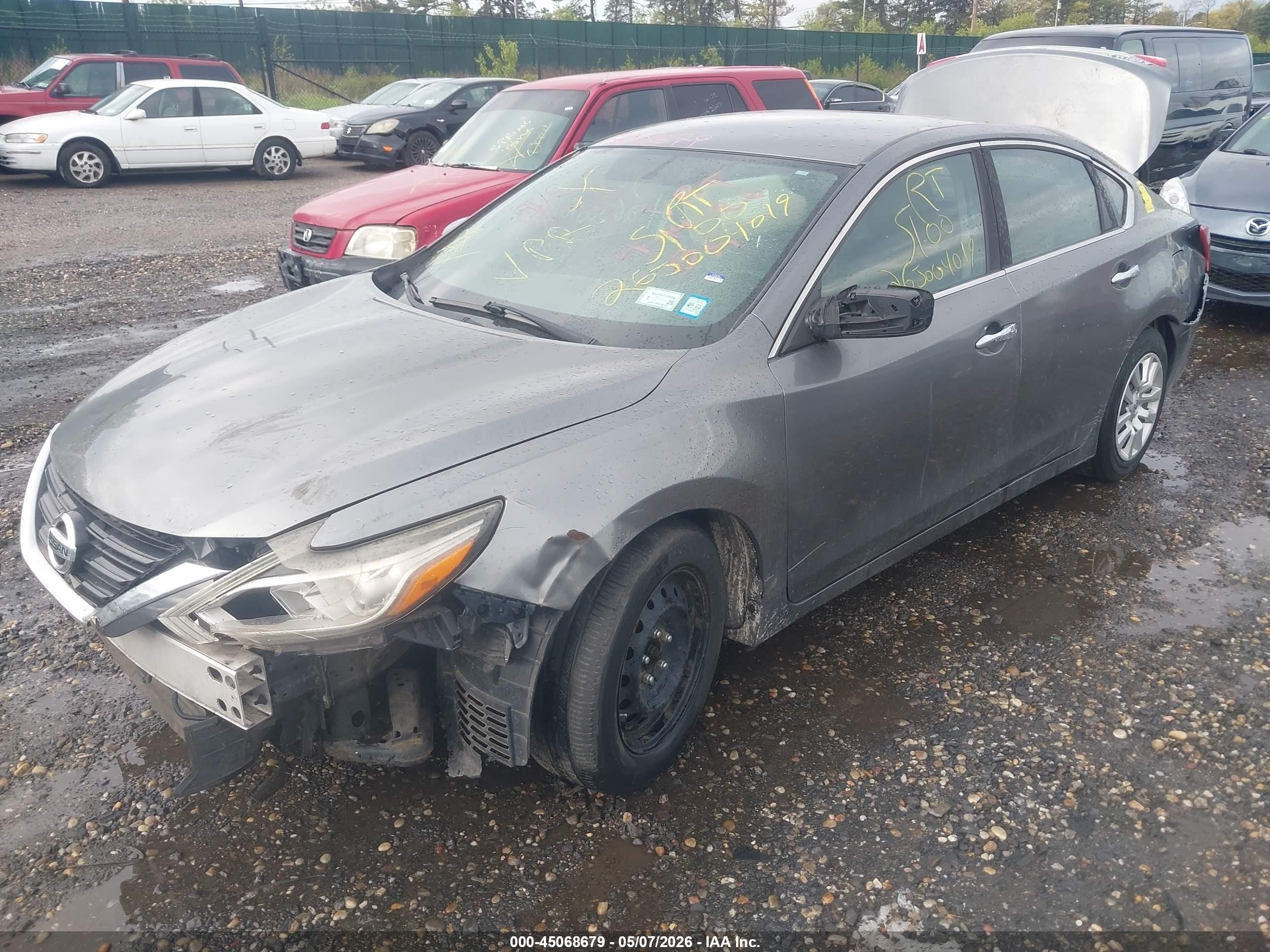 2016 Nissan Altima 2.5/2.5 S/2.5 Sl/2.5 Sr/2.5 Sv Серый vin: 1N4AL3AP0GN342530