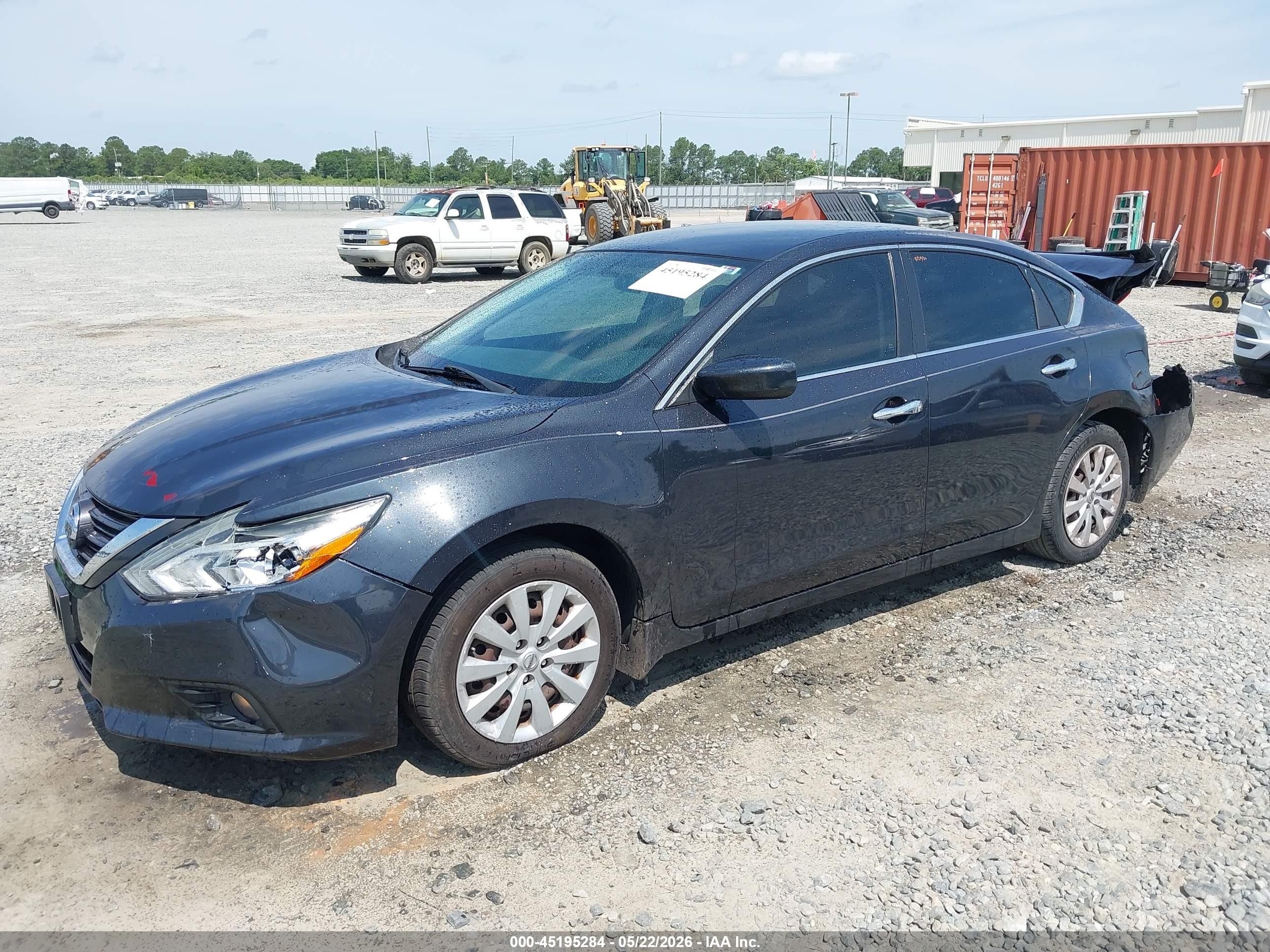 2017 Nissan Altima 2.5 Sv Dark Blue vin: 1N4AL3AP0HC134516