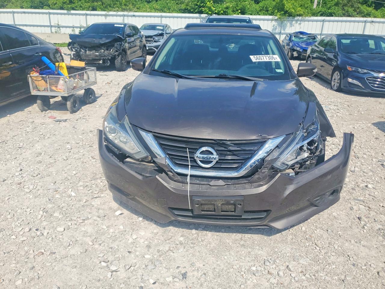 2017 Nissan Altima 2.5 Sv Brown vin: 1N4AL3AP0HC163109