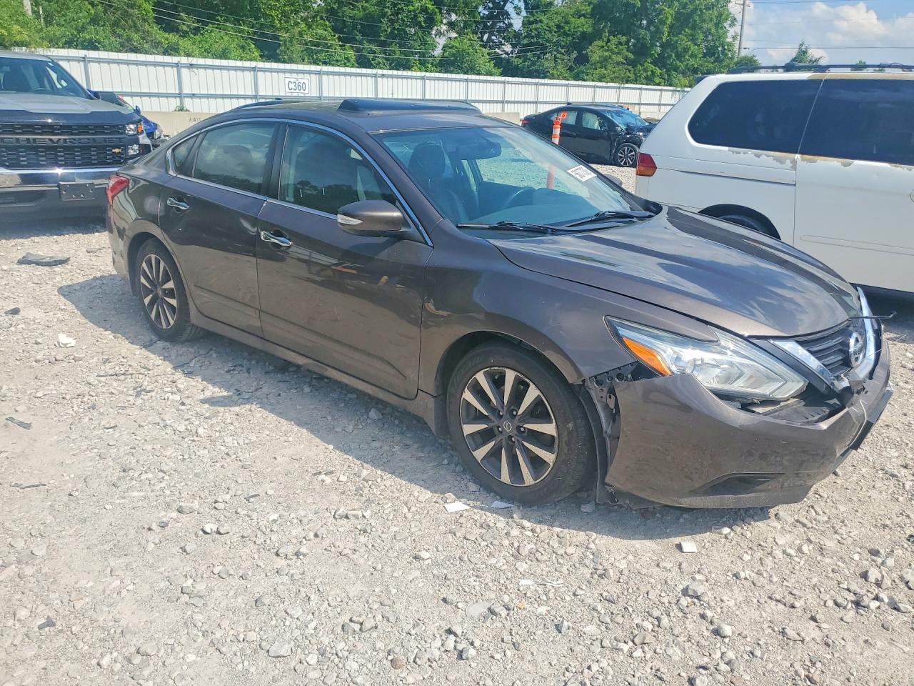 2017 Nissan Altima 2.5 Sv Brown vin: 1N4AL3AP0HC163109