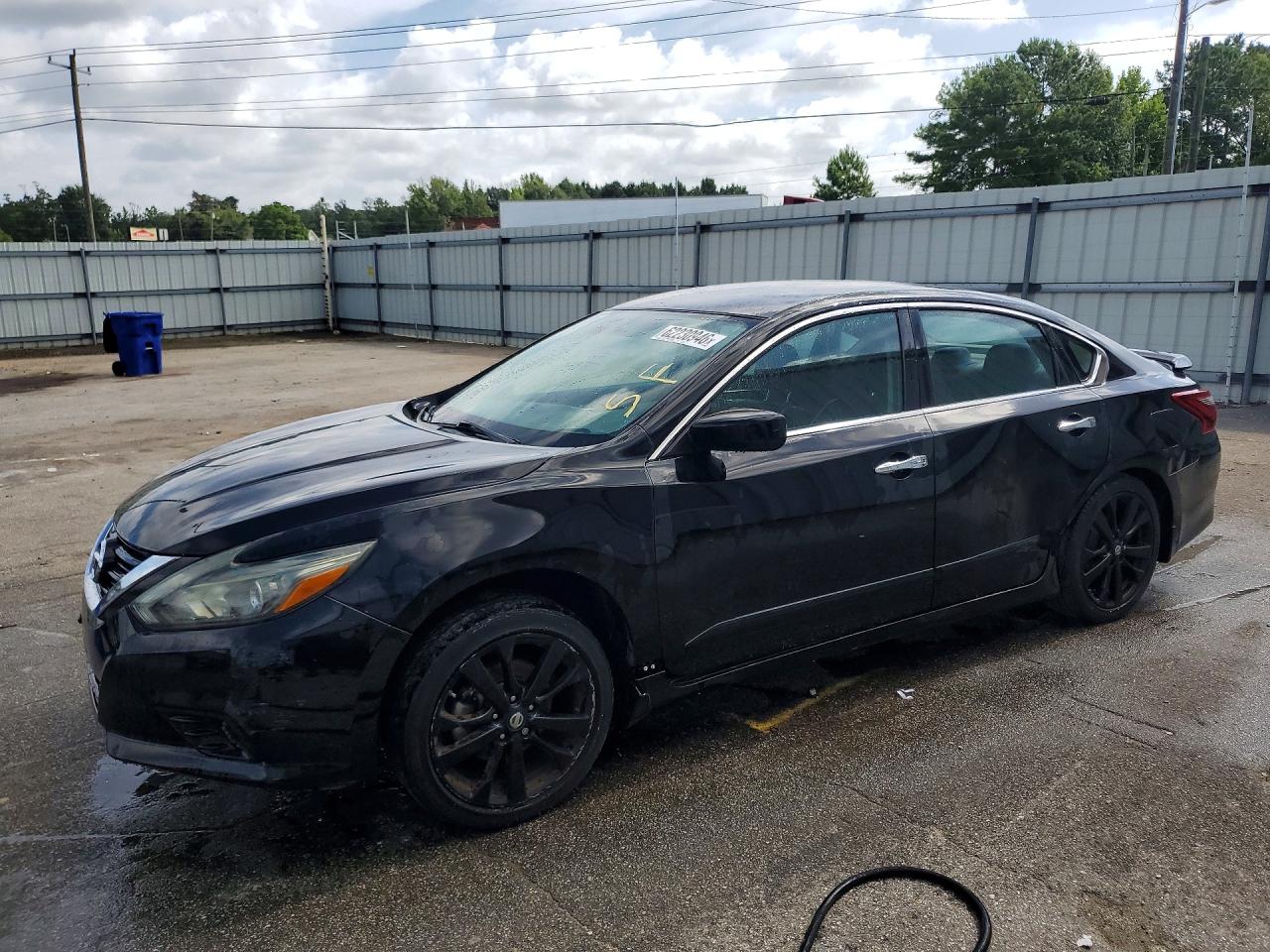 2017 Nissan Altima 2.5 Sr Black vin: 1N4AL3AP0HC242392