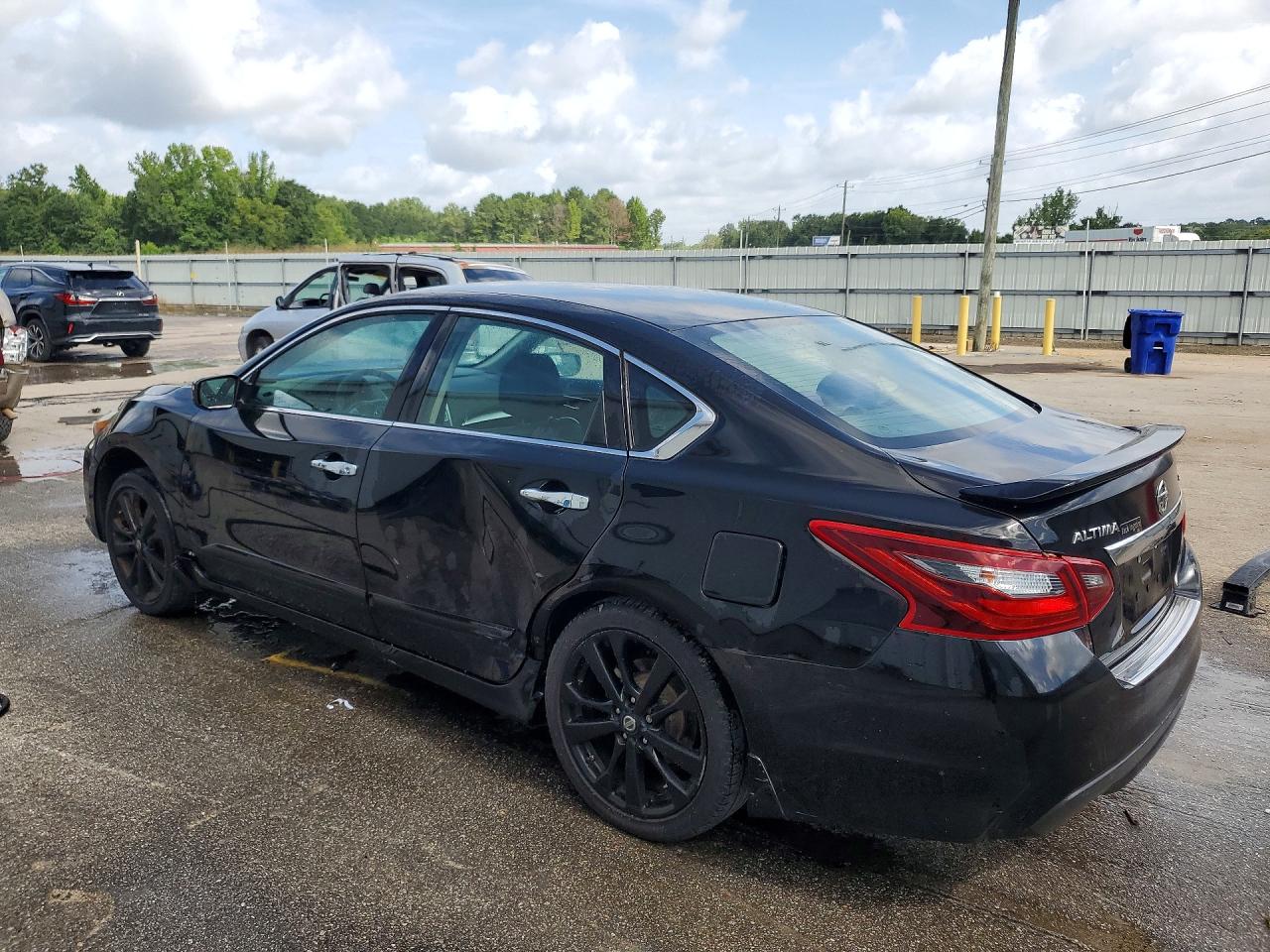 2017 Nissan Altima 2.5 Sr Black vin: 1N4AL3AP0HC242392