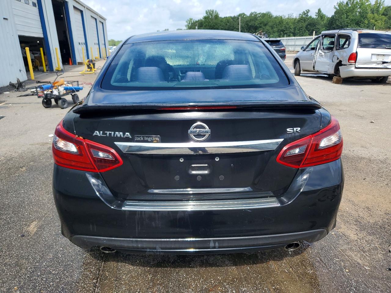 2017 Nissan Altima 2.5 Sr Black vin: 1N4AL3AP0HC242392