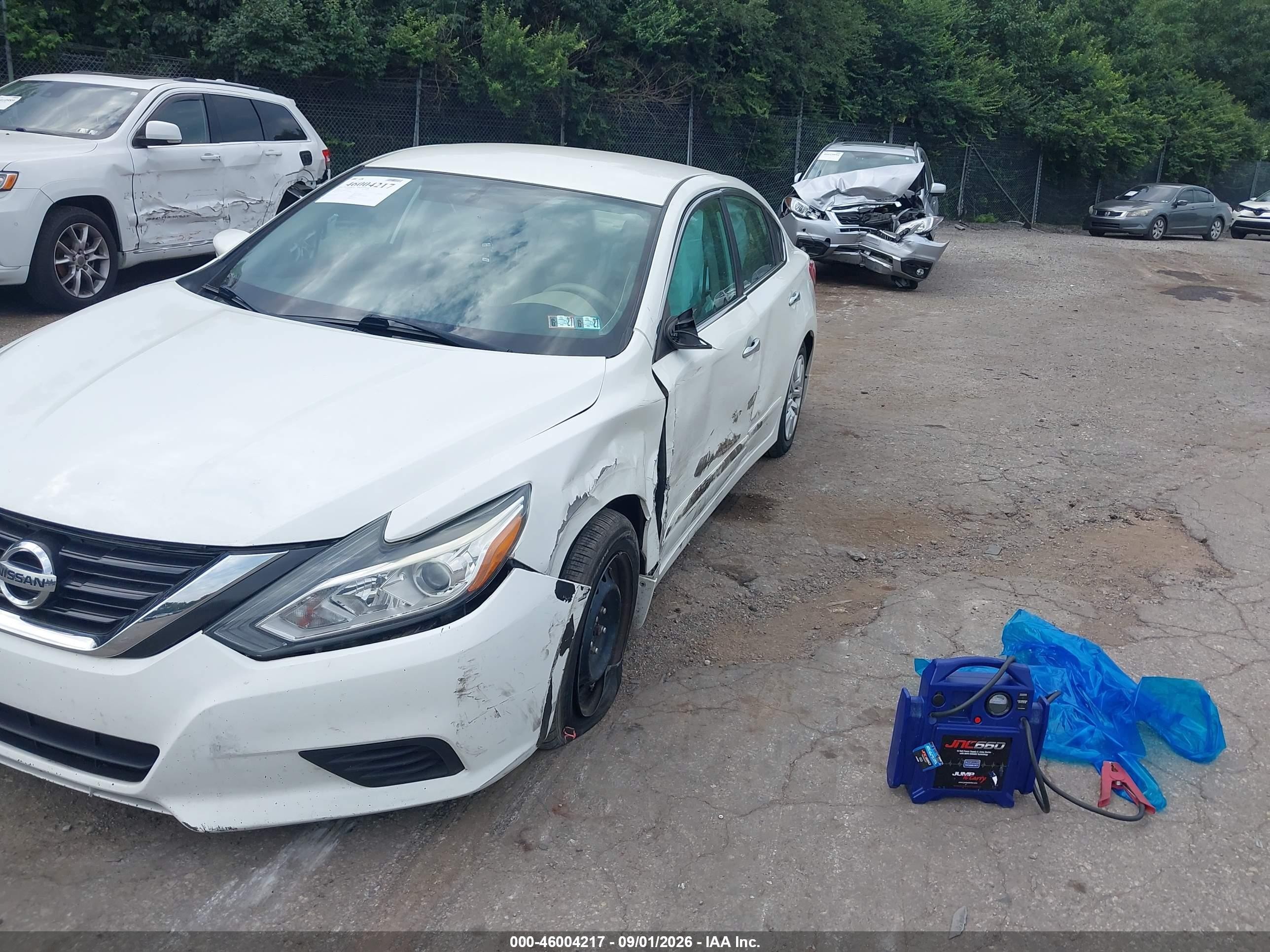 2017 Nissan Altima 2.5 S White vin: 1N4AL3AP0HC261153