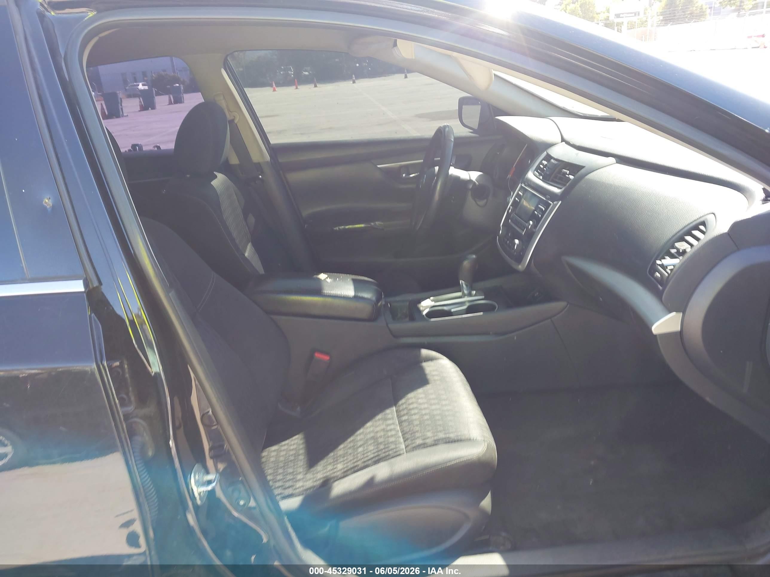 2017 Nissan Altima 2.5 Sv Black vin: 1N4AL3AP0HC288093