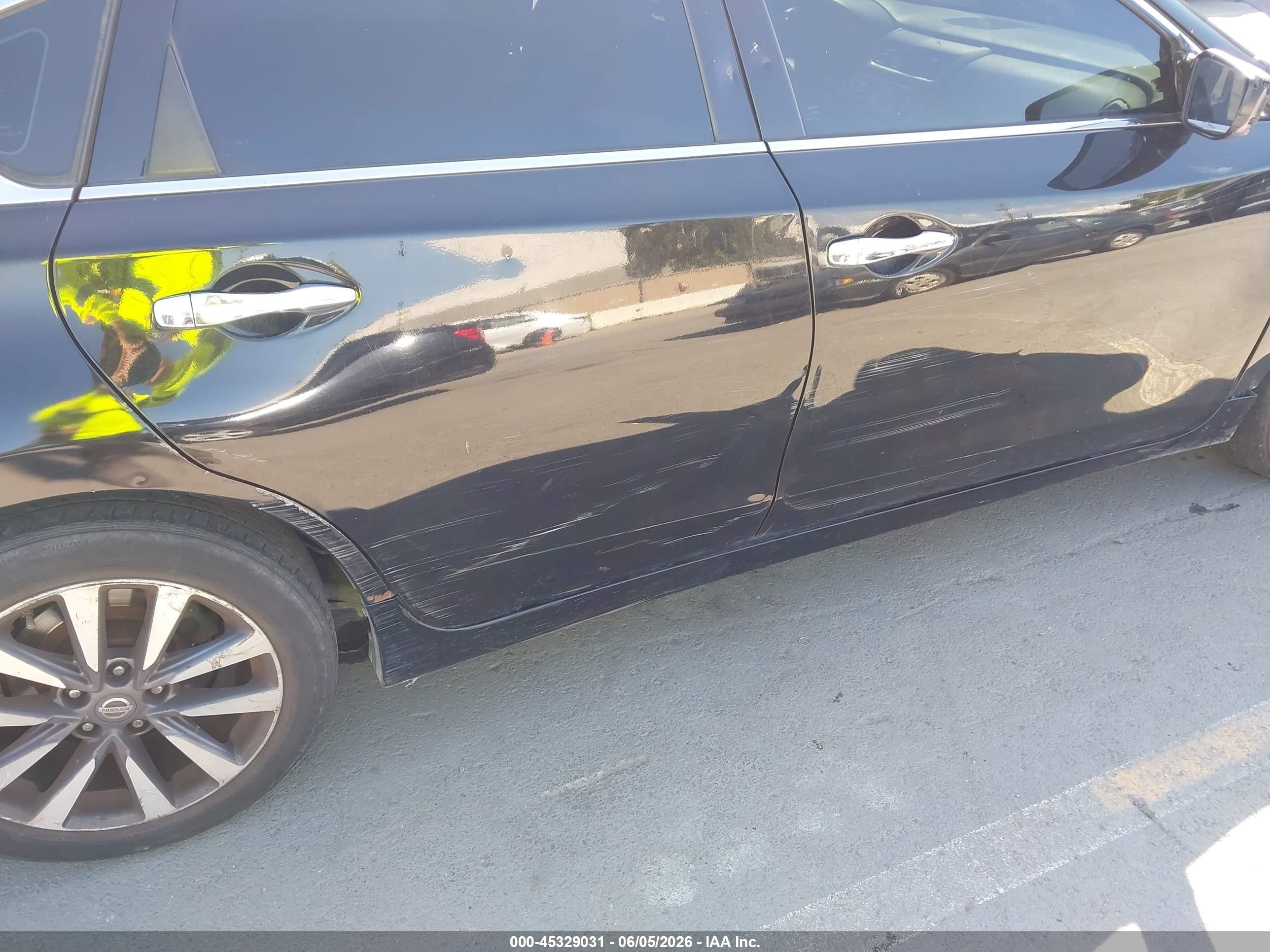 2017 Nissan Altima 2.5 Sv Black vin: 1N4AL3AP0HC288093