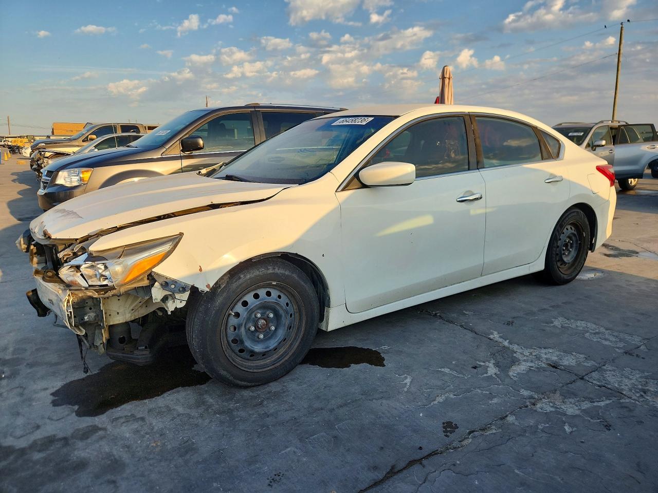 2017 Nissan Altima 2.5 S White vin: 1N4AL3AP0HN324272