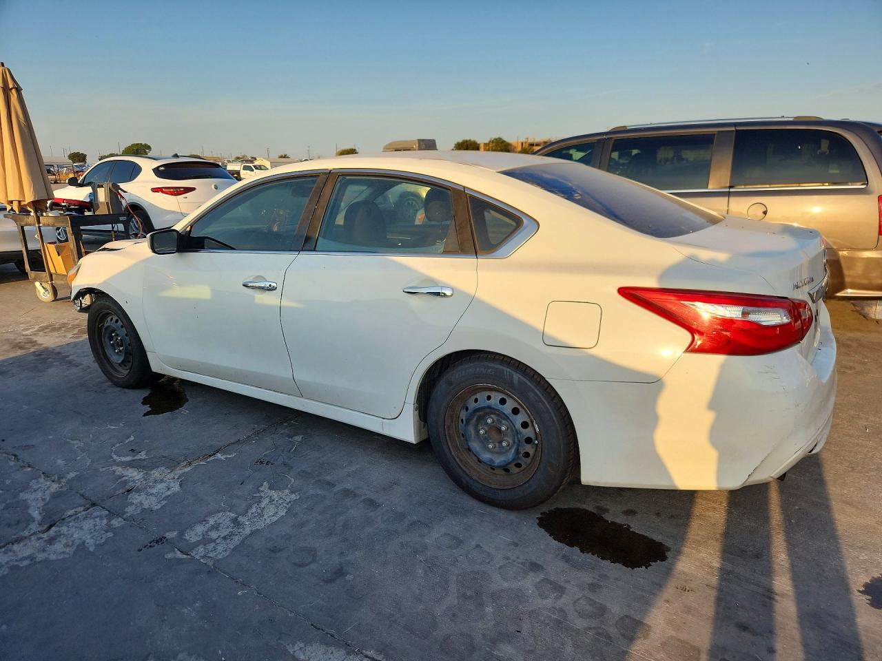 2017 Nissan Altima 2.5 S White vin: 1N4AL3AP0HN324272