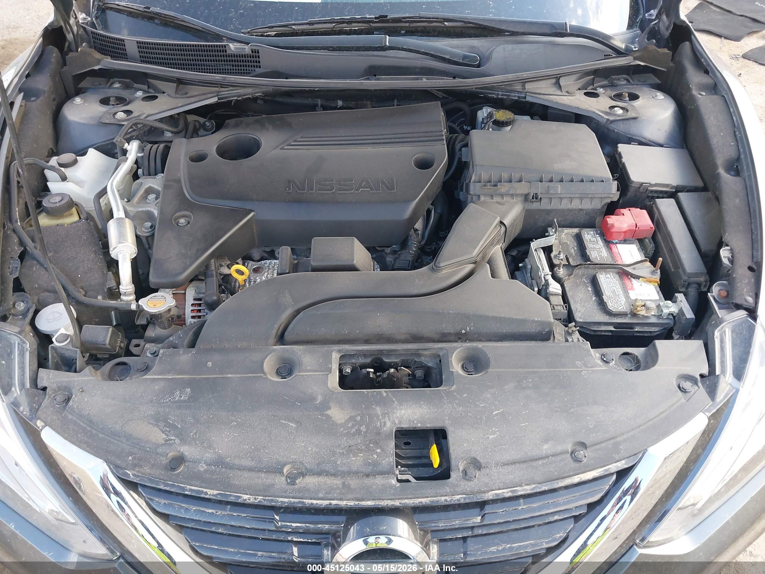 2018 Nissan Altima 2.5 Sl Gray vin: 1N4AL3AP0JC102834