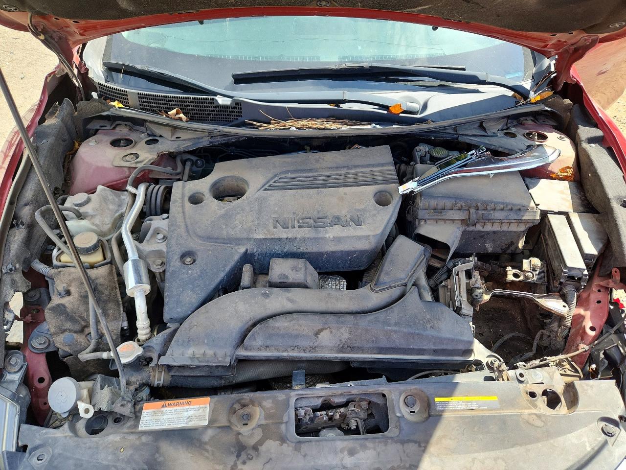 2018 Nissan Altima 2.5 S Burgundy vin: 1N4AL3AP0JC154786