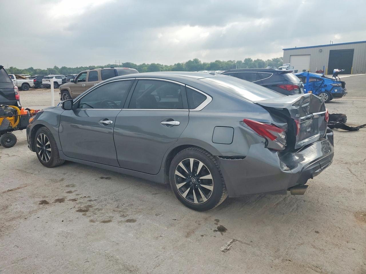 2018 Nissan Altima 2.5 Sl Gray vin: 1N4AL3AP0JC169949