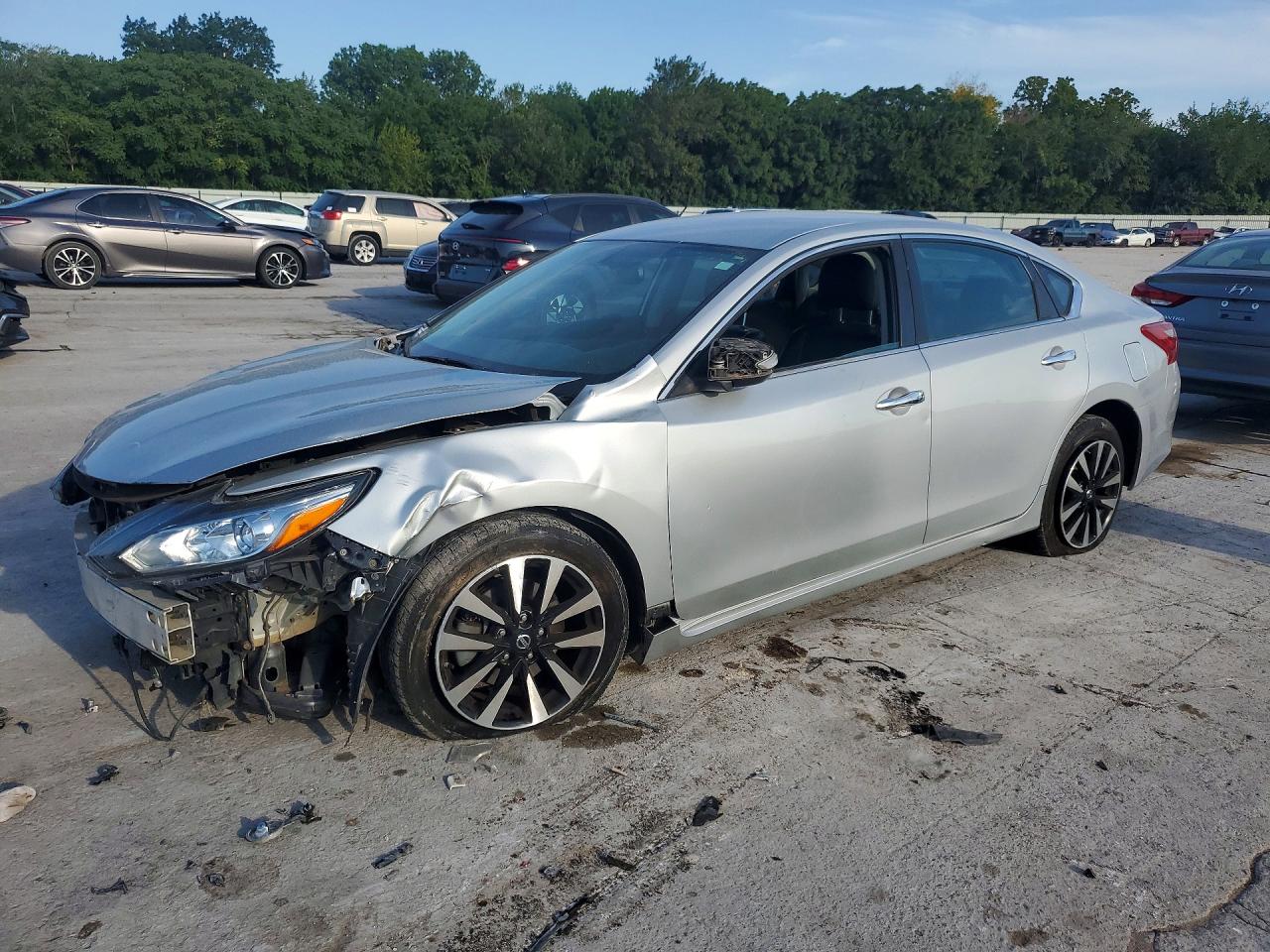2018 Nissan Altima 2.5 Sl Silver vin: 1N4AL3AP0JC180949