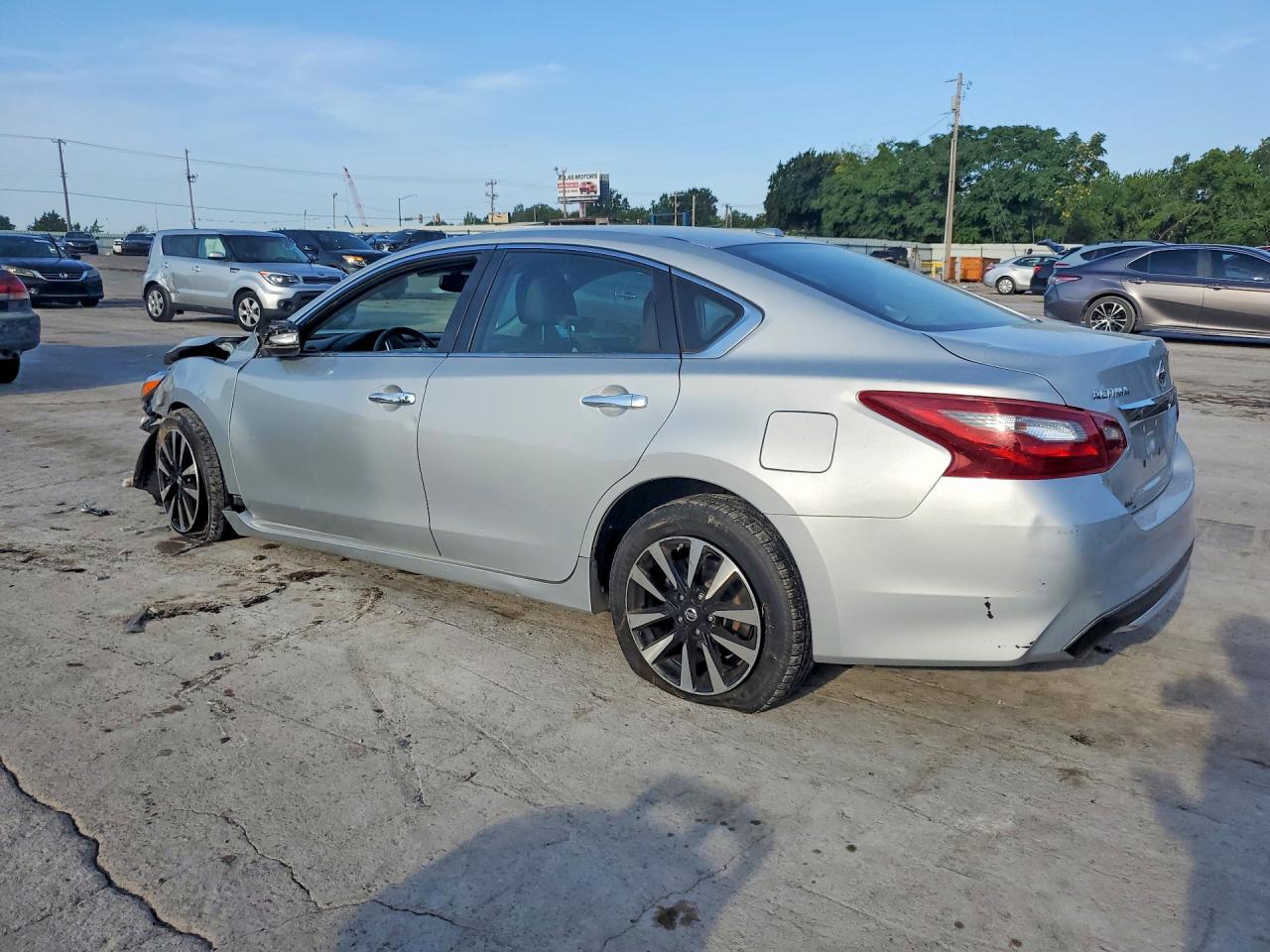 2018 Nissan Altima 2.5 Sl Silver vin: 1N4AL3AP0JC180949