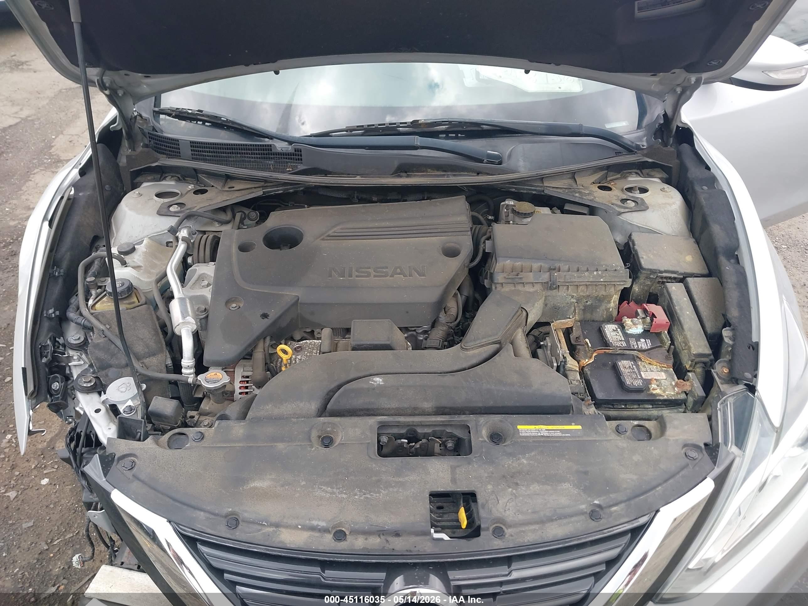 2018 Nissan Altima 2.5 Sv Серебряный vin: 1N4AL3AP0JC215389