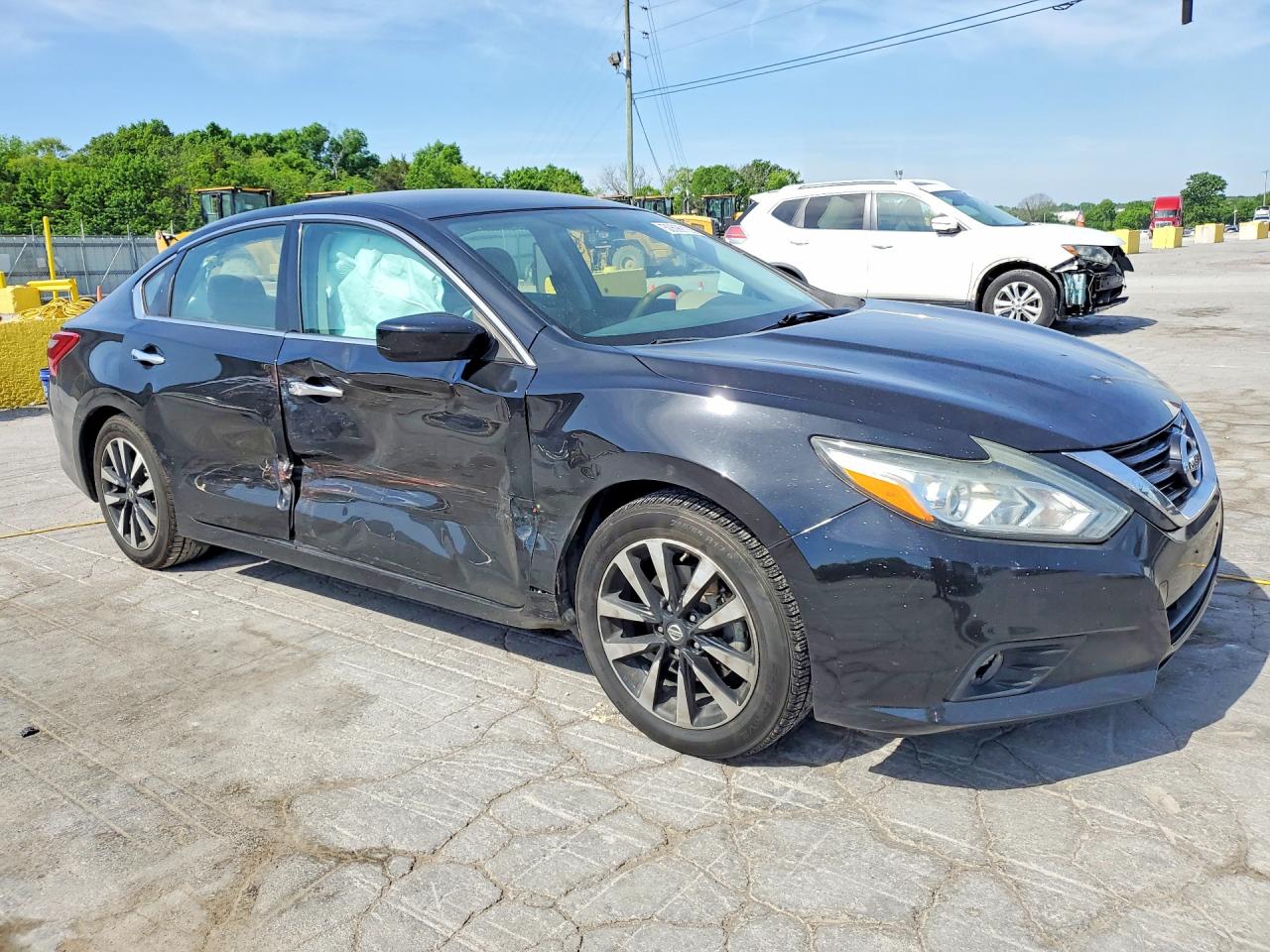 2018 Nissan Altima 2.5 Sv Black vin: 1N4AL3AP0JC244648