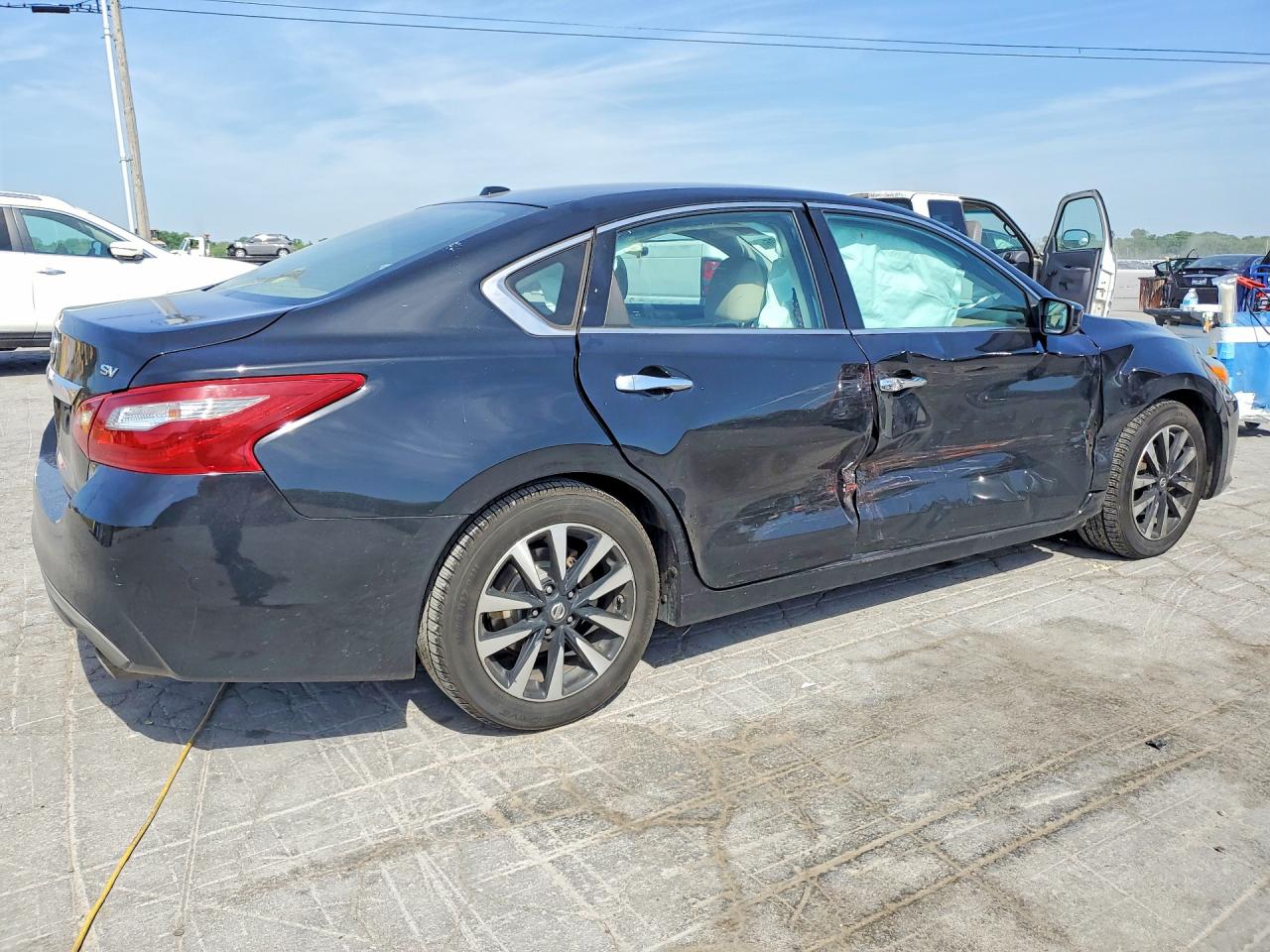 2018 Nissan Altima 2.5 Sv Black vin: 1N4AL3AP0JC244648