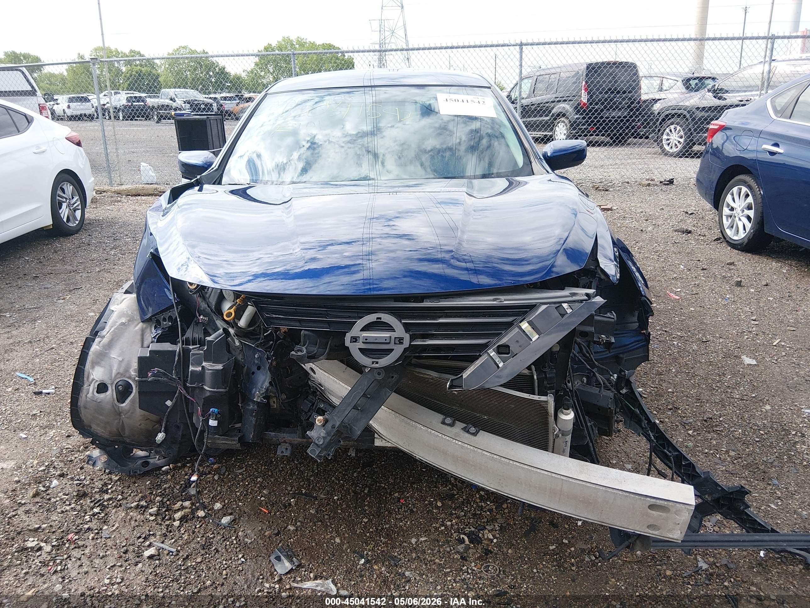 2018 Nissan Altima 2.5 Sr Blue vin: 1N4AL3AP0JC263121