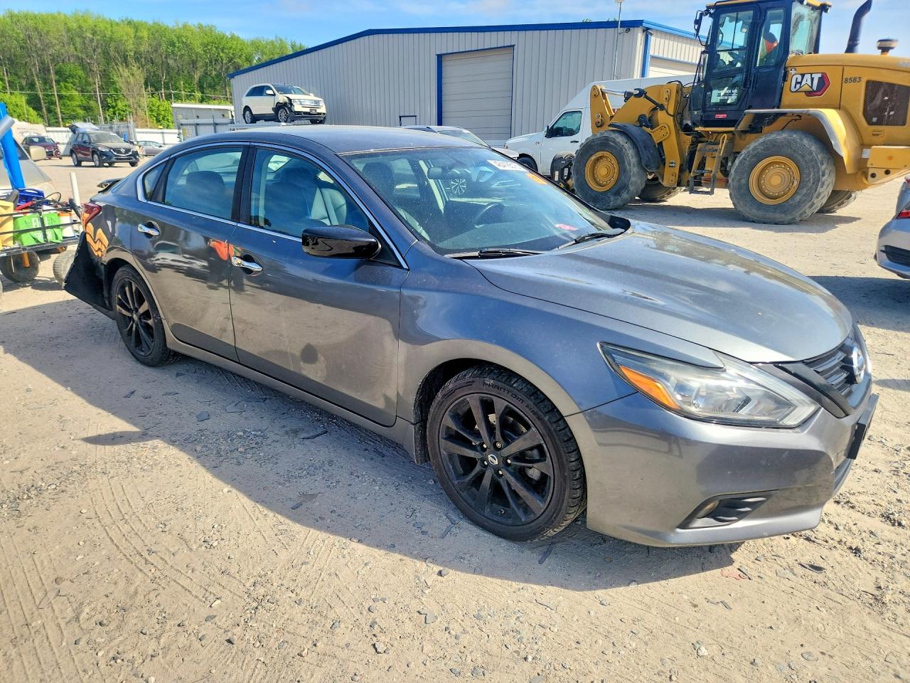 2018 Nissan Altima 2.5 Sr Серый vin: 1N4AL3AP0JC275690