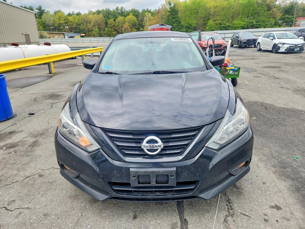2018 Nissan Altima 2.5 Sr Black vin: 1N4AL3AP0JC277178