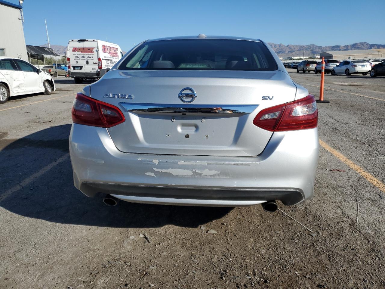 2018 Nissan Altima 2.5 Sv Silver vin: 1N4AL3AP0JC283076