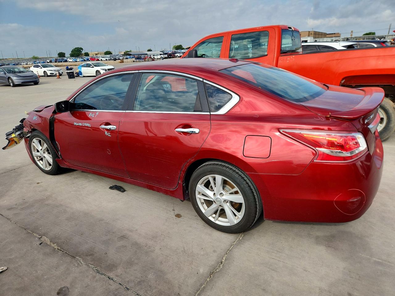 2013 Nissan Altima 2.5 Maroon vin: 1N4AL3AP1DC100210