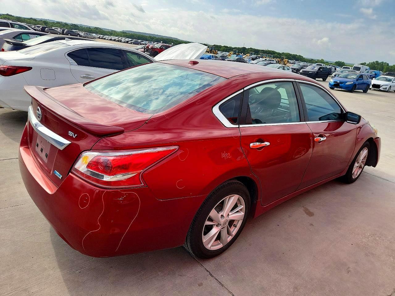2013 Nissan Altima 2.5 Maroon vin: 1N4AL3AP1DC100210