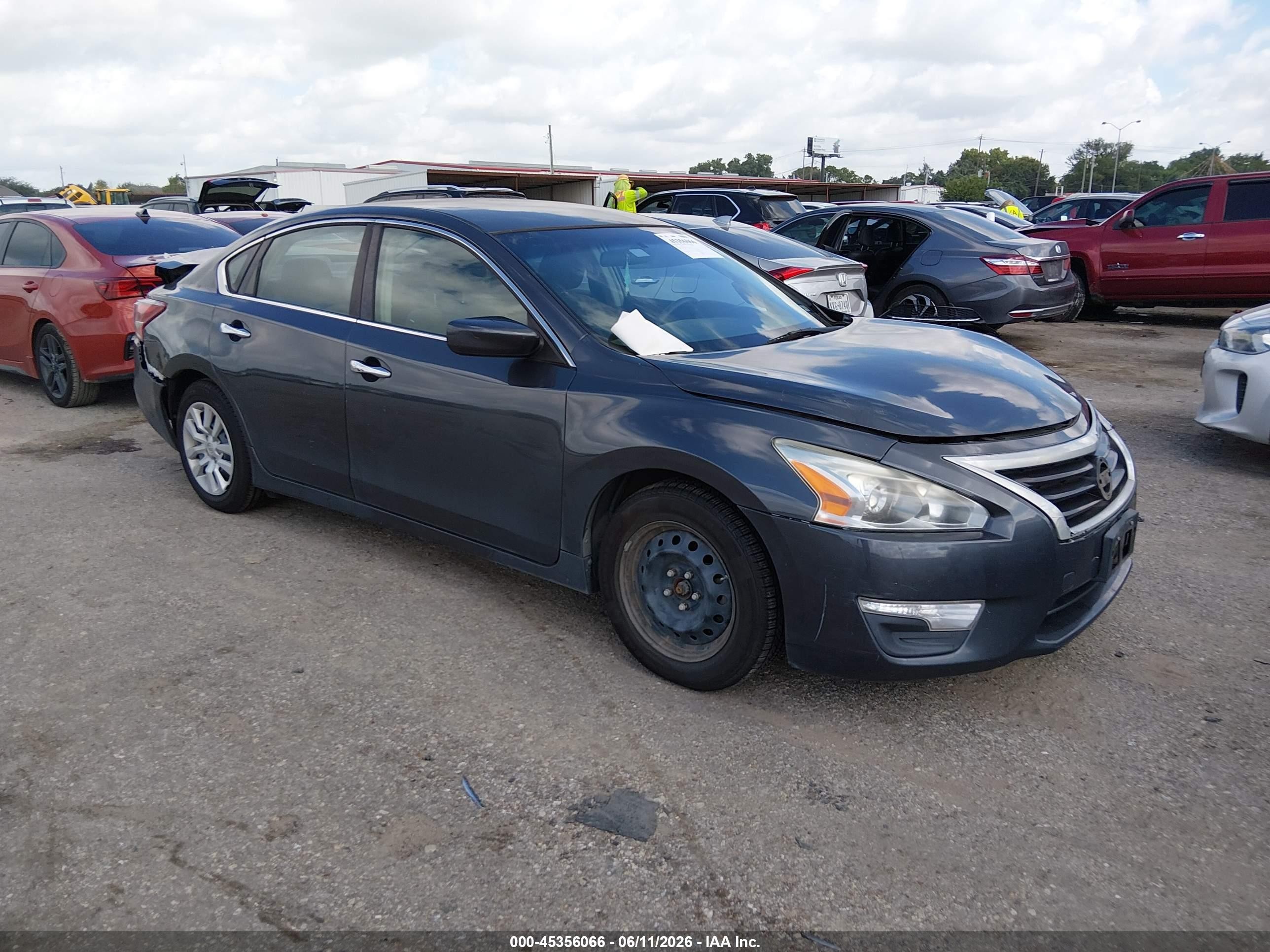 2013 Nissan Altima 2.5 S Серый vin: 1N4AL3AP1DC111787