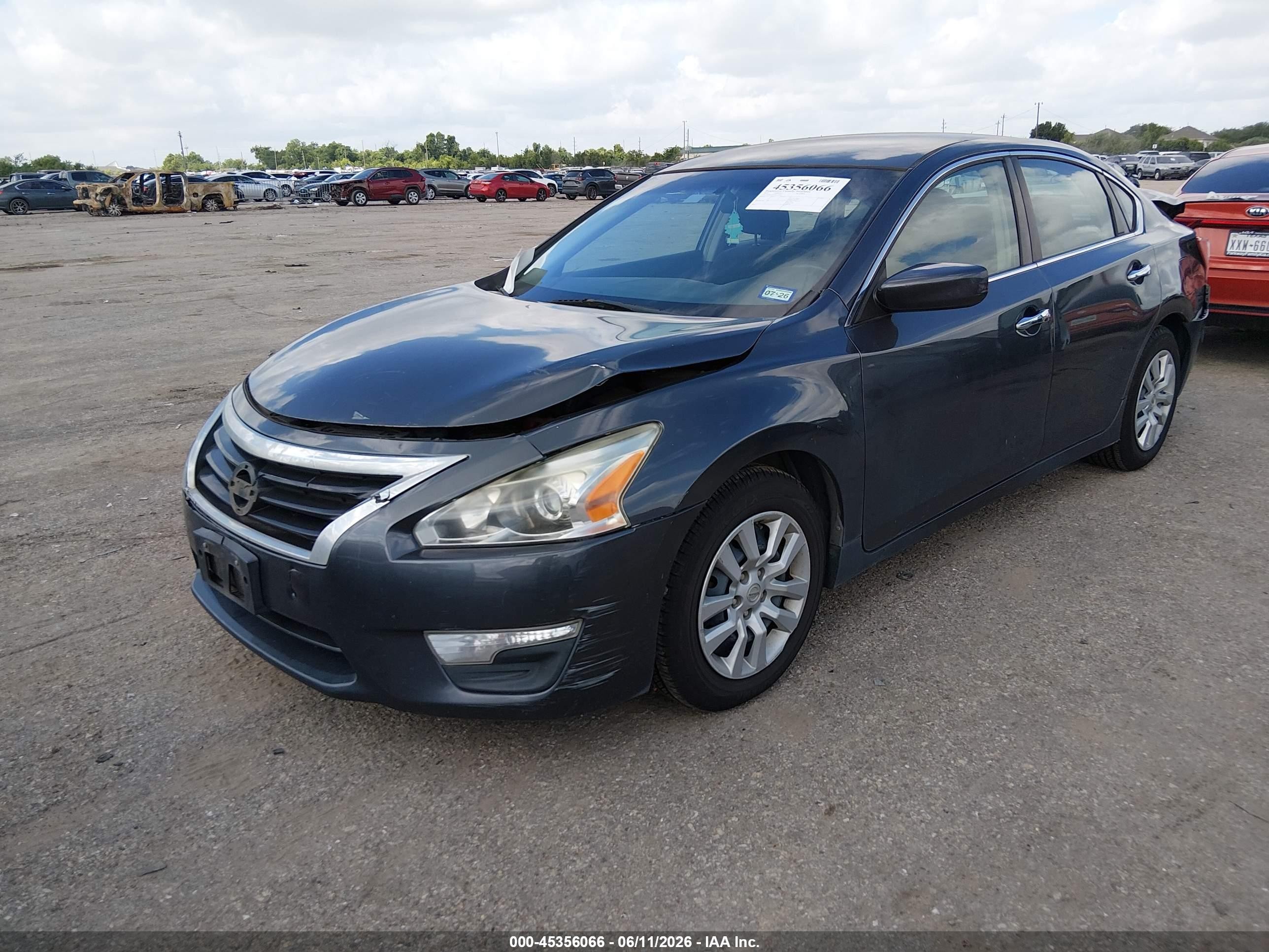 2013 Nissan Altima 2.5 S Серый vin: 1N4AL3AP1DC111787
