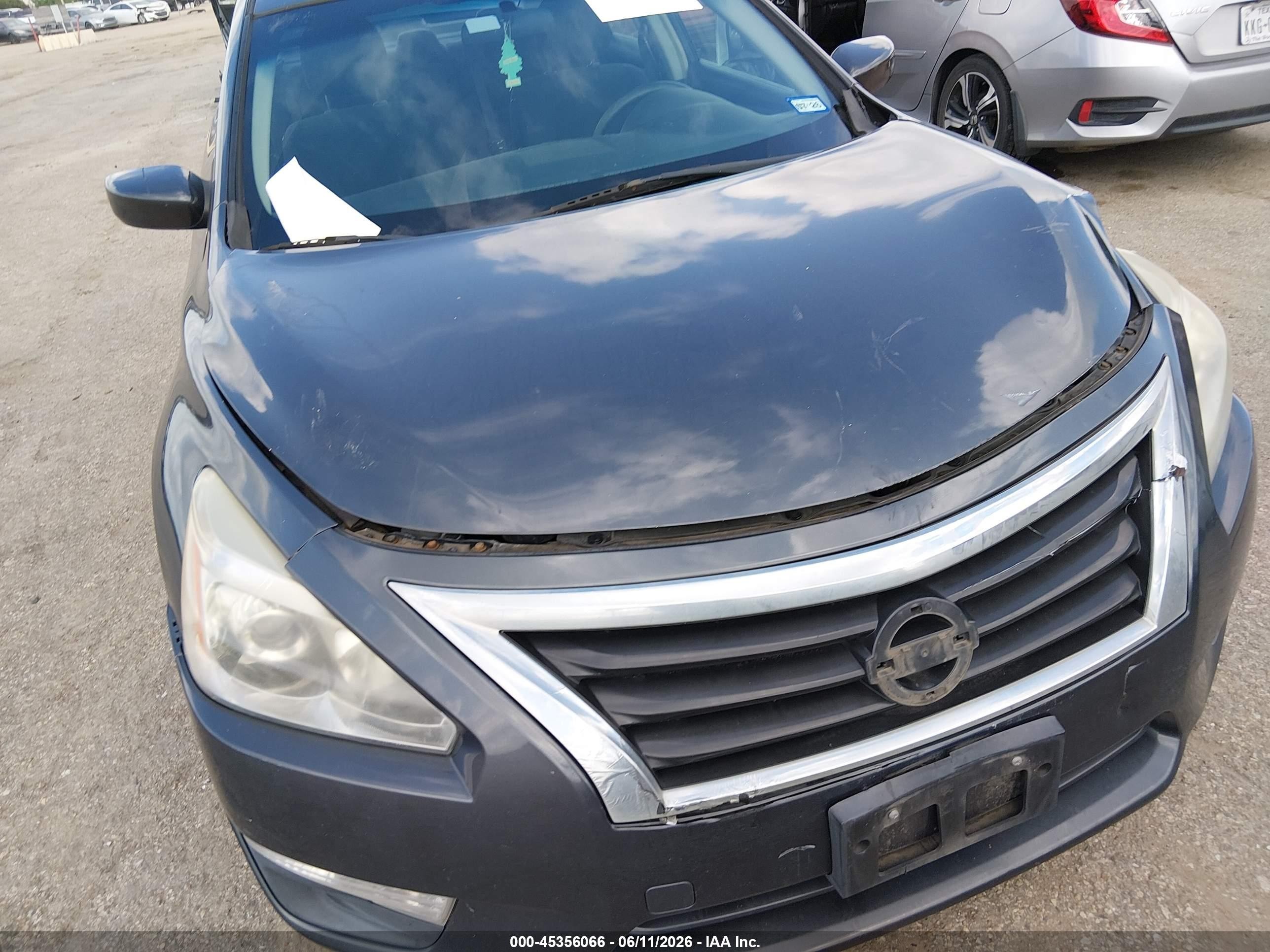 2013 Nissan Altima 2.5 S Серый vin: 1N4AL3AP1DC111787