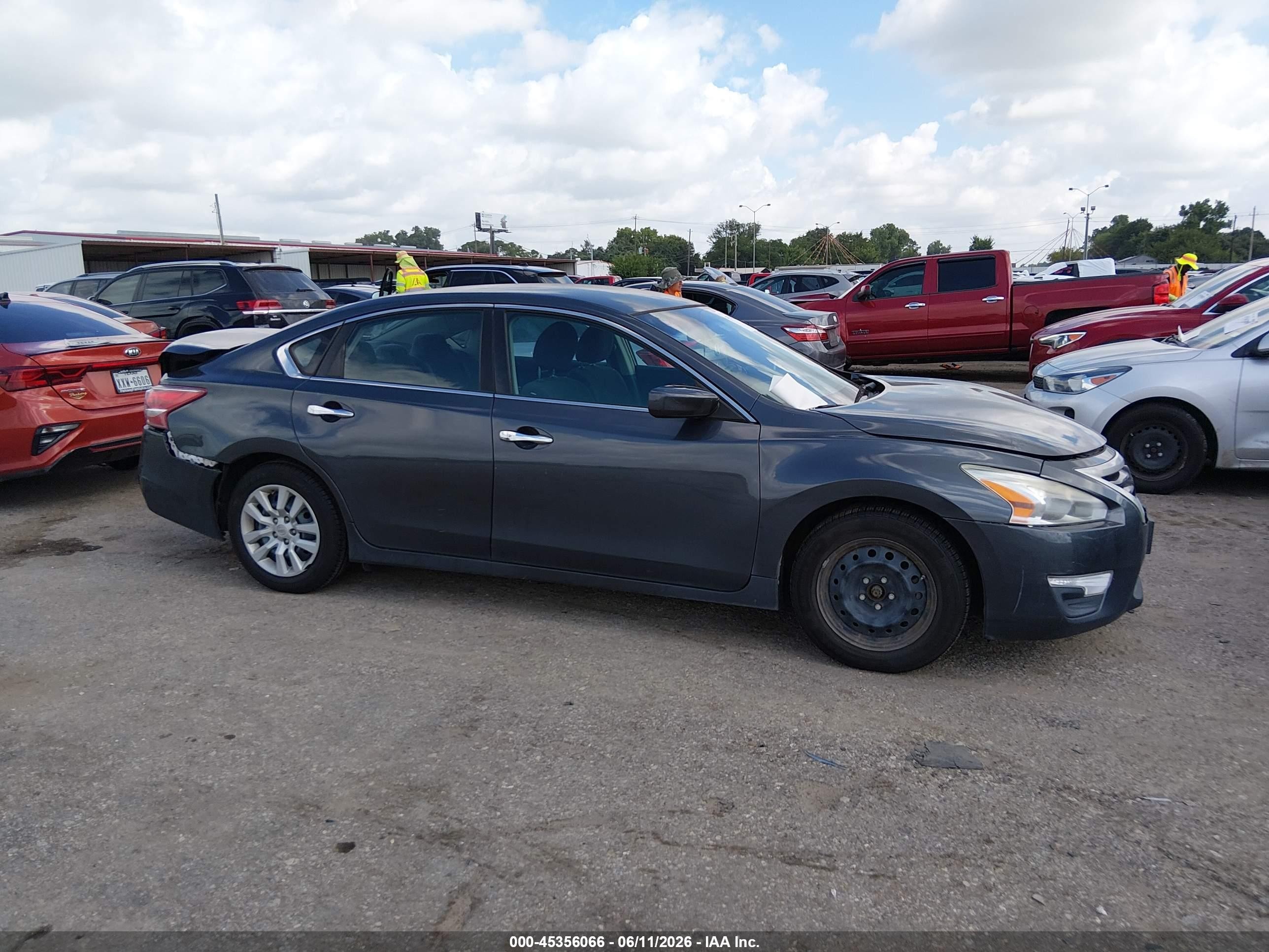 2013 Nissan Altima 2.5 S Серый vin: 1N4AL3AP1DC111787