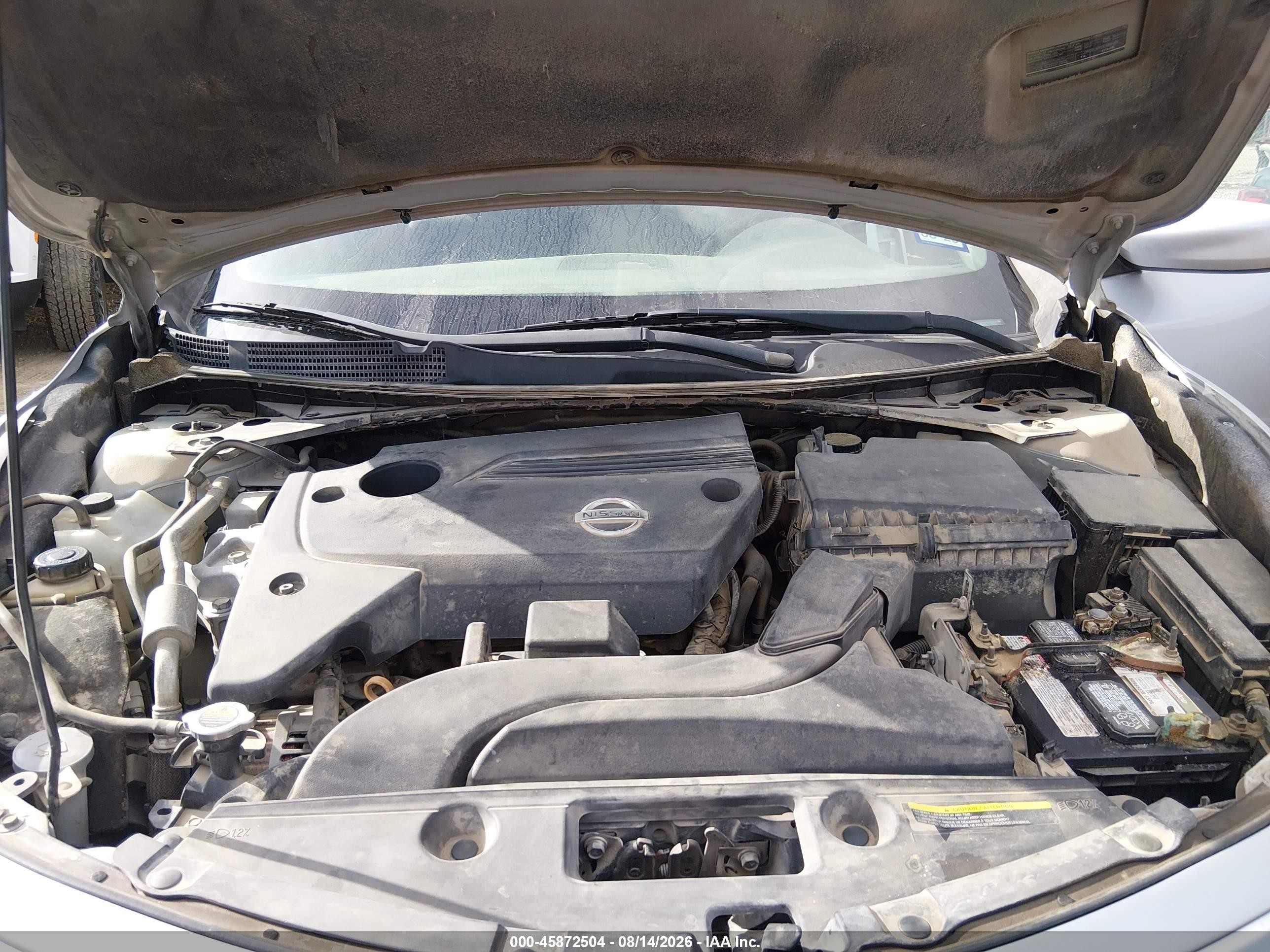 2013 Nissan Altima 2.5 S Gray vin: 1N4AL3AP1DC117072