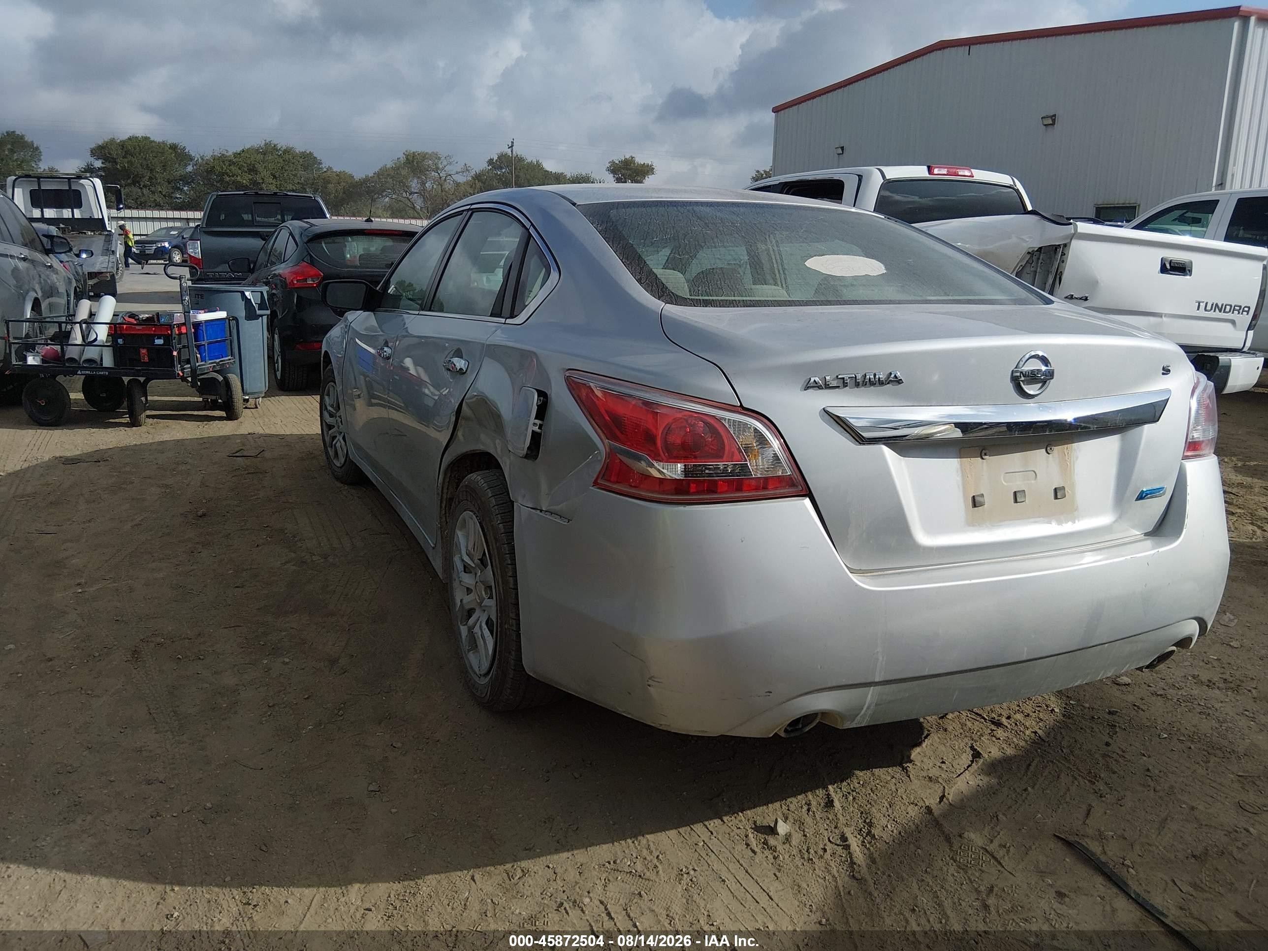 2013 Nissan Altima 2.5 S Gray vin: 1N4AL3AP1DC117072