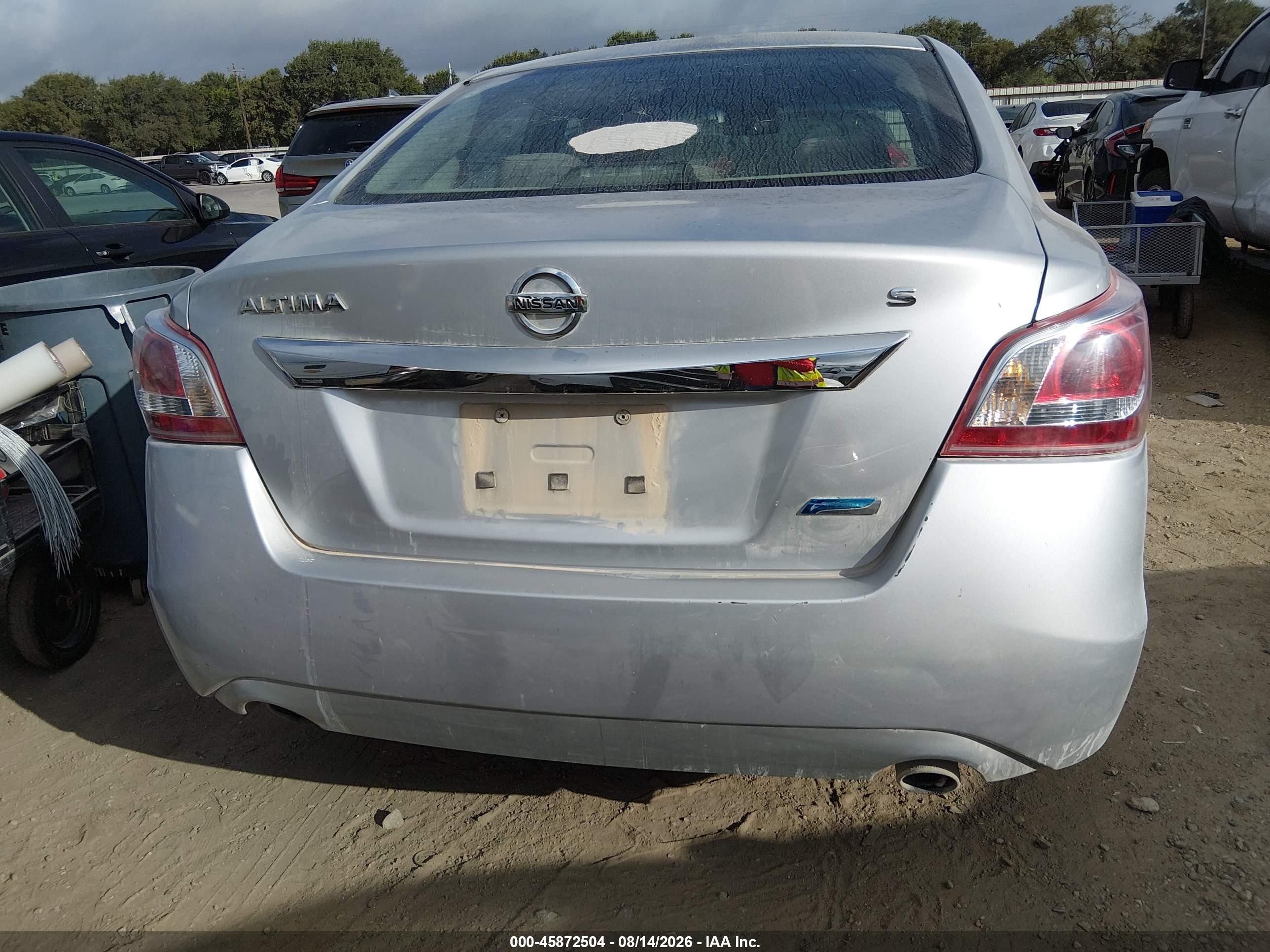 2013 Nissan Altima 2.5 S Gray vin: 1N4AL3AP1DC117072