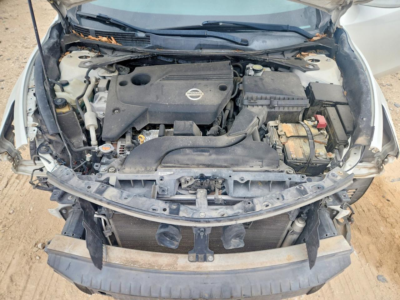 2013 Nissan Altima 2.5 White vin: 1N4AL3AP1DC124278