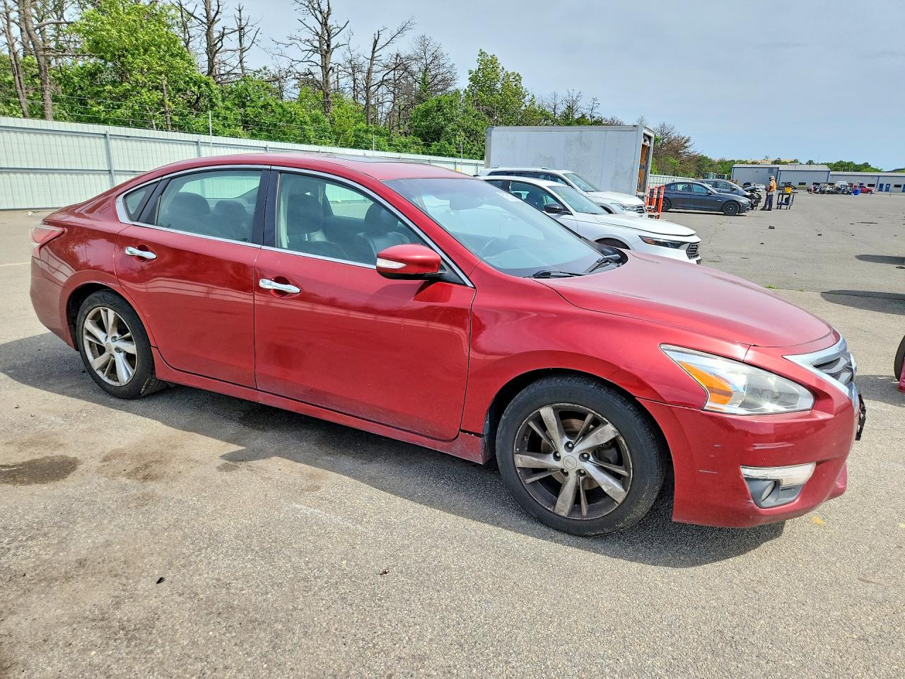 2013 Nissan Altima 2.5 Red vin: 1N4AL3AP1DC144899