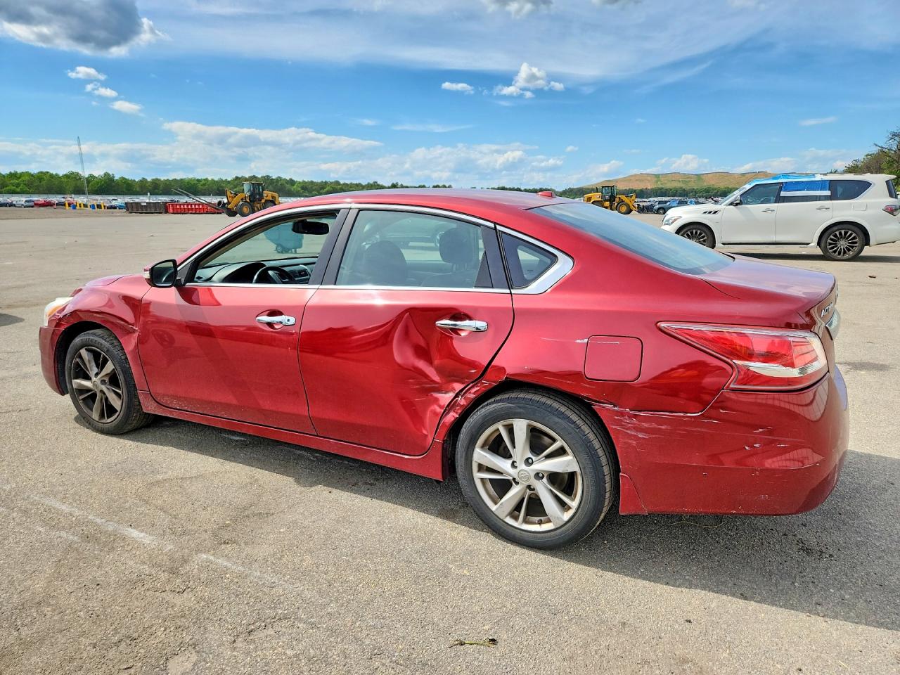 2013 Nissan Altima 2.5 Red vin: 1N4AL3AP1DC144899