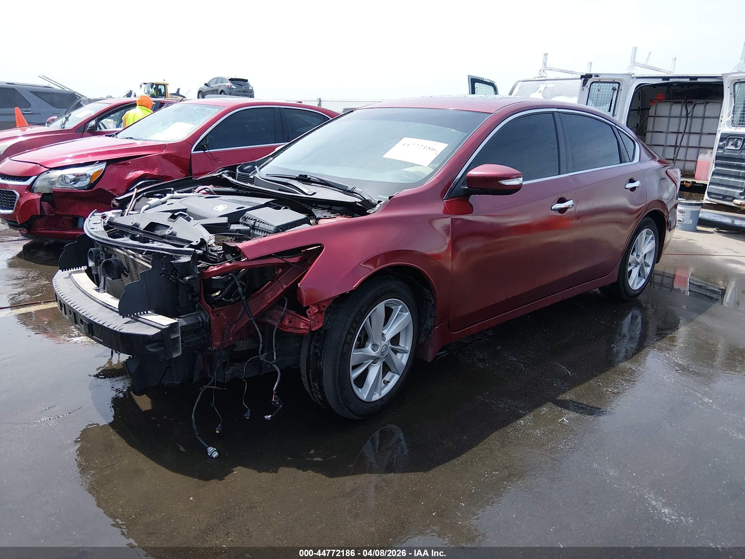 2013 Nissan Altima 2.5 Sl Красный vin: 1N4AL3AP1DC147592