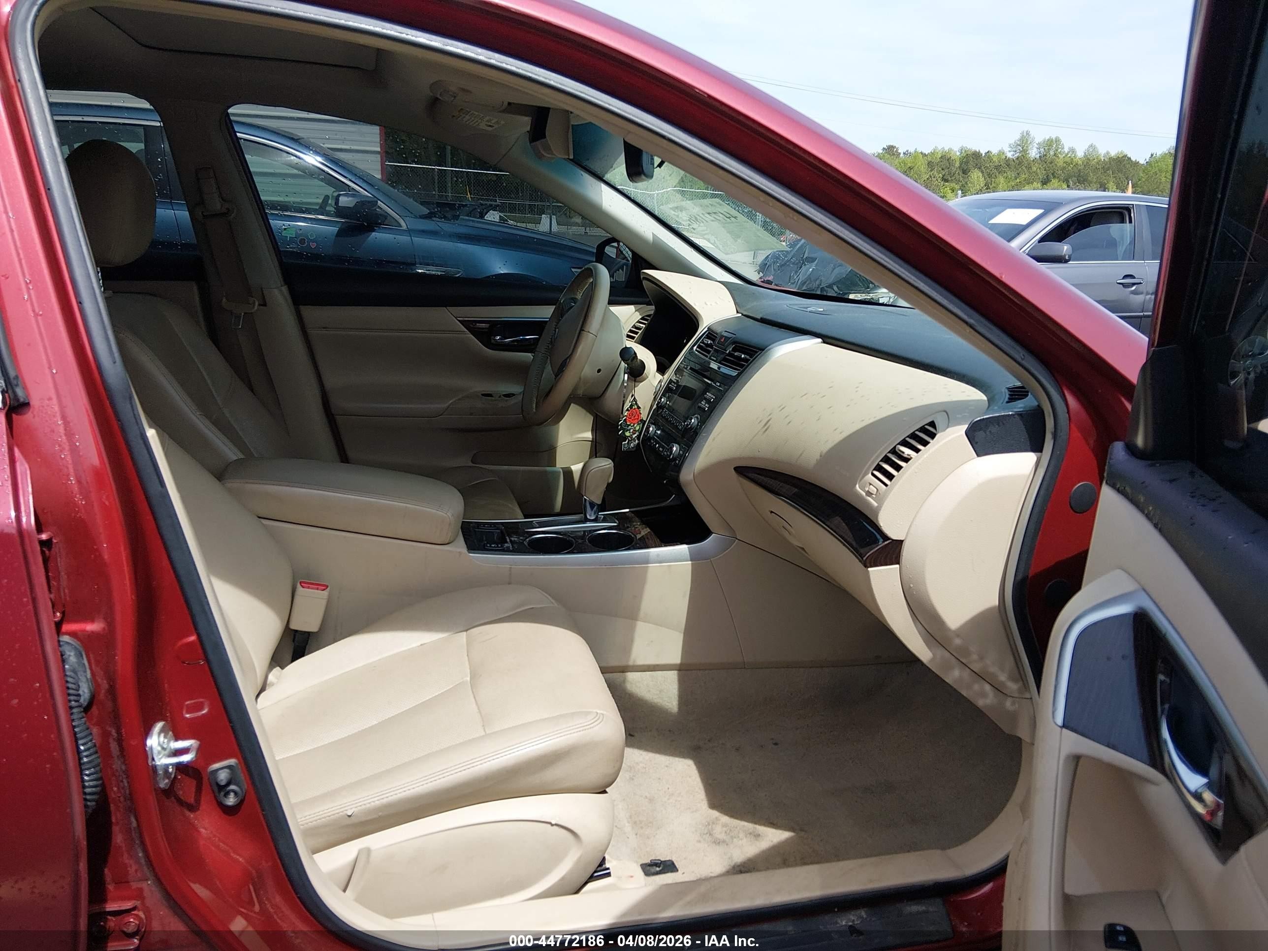 2013 Nissan Altima 2.5 Sl Красный vin: 1N4AL3AP1DC147592