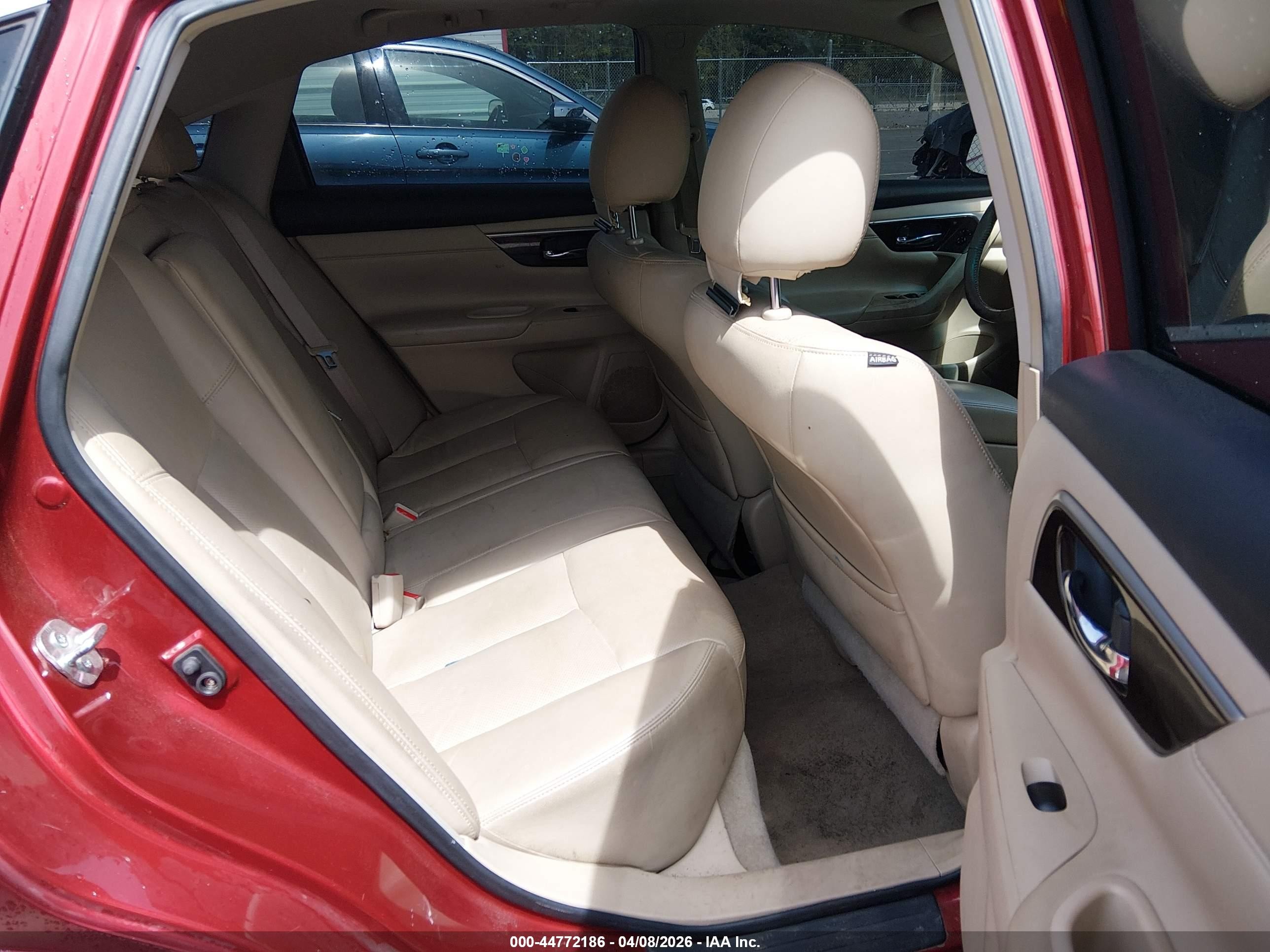 2013 Nissan Altima 2.5 Sl Красный vin: 1N4AL3AP1DC147592