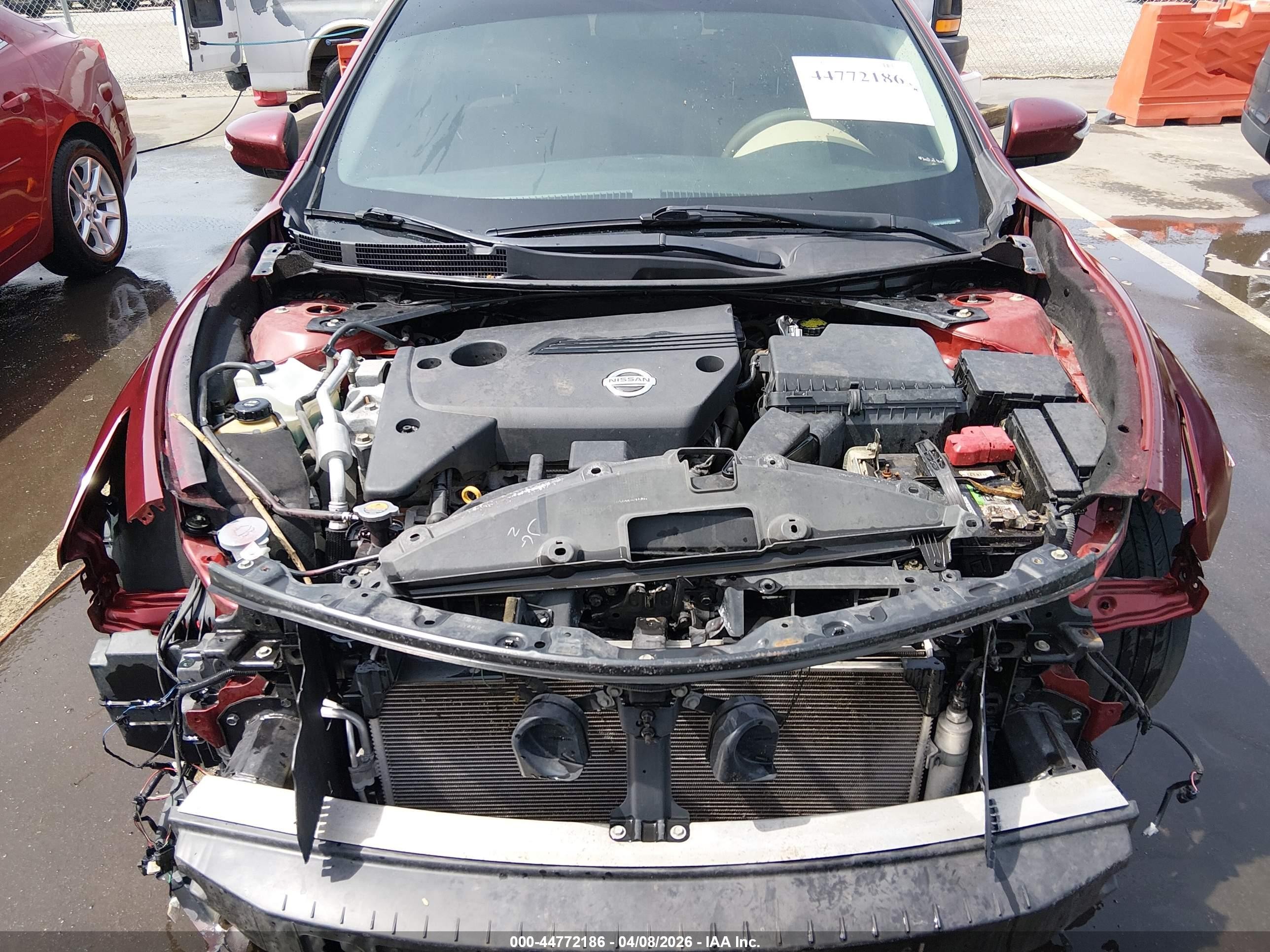 2013 Nissan Altima 2.5 Sl Красный vin: 1N4AL3AP1DC147592