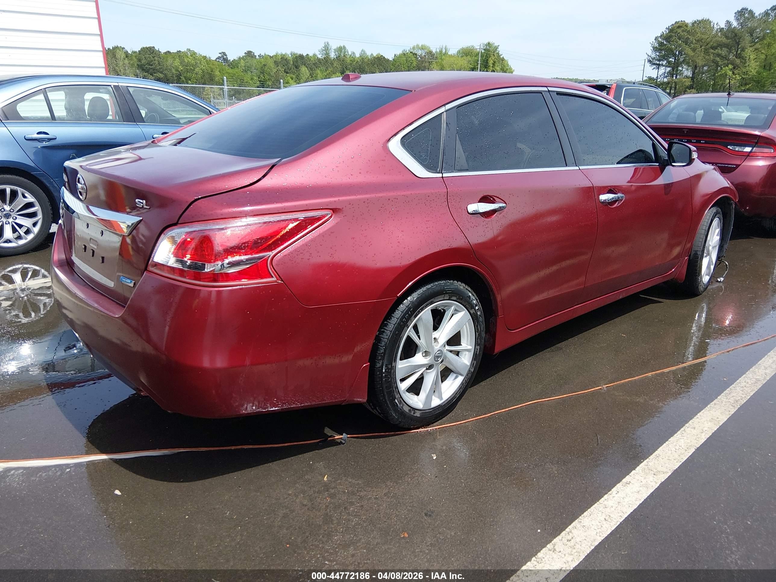 2013 Nissan Altima 2.5 Sl Красный vin: 1N4AL3AP1DC147592