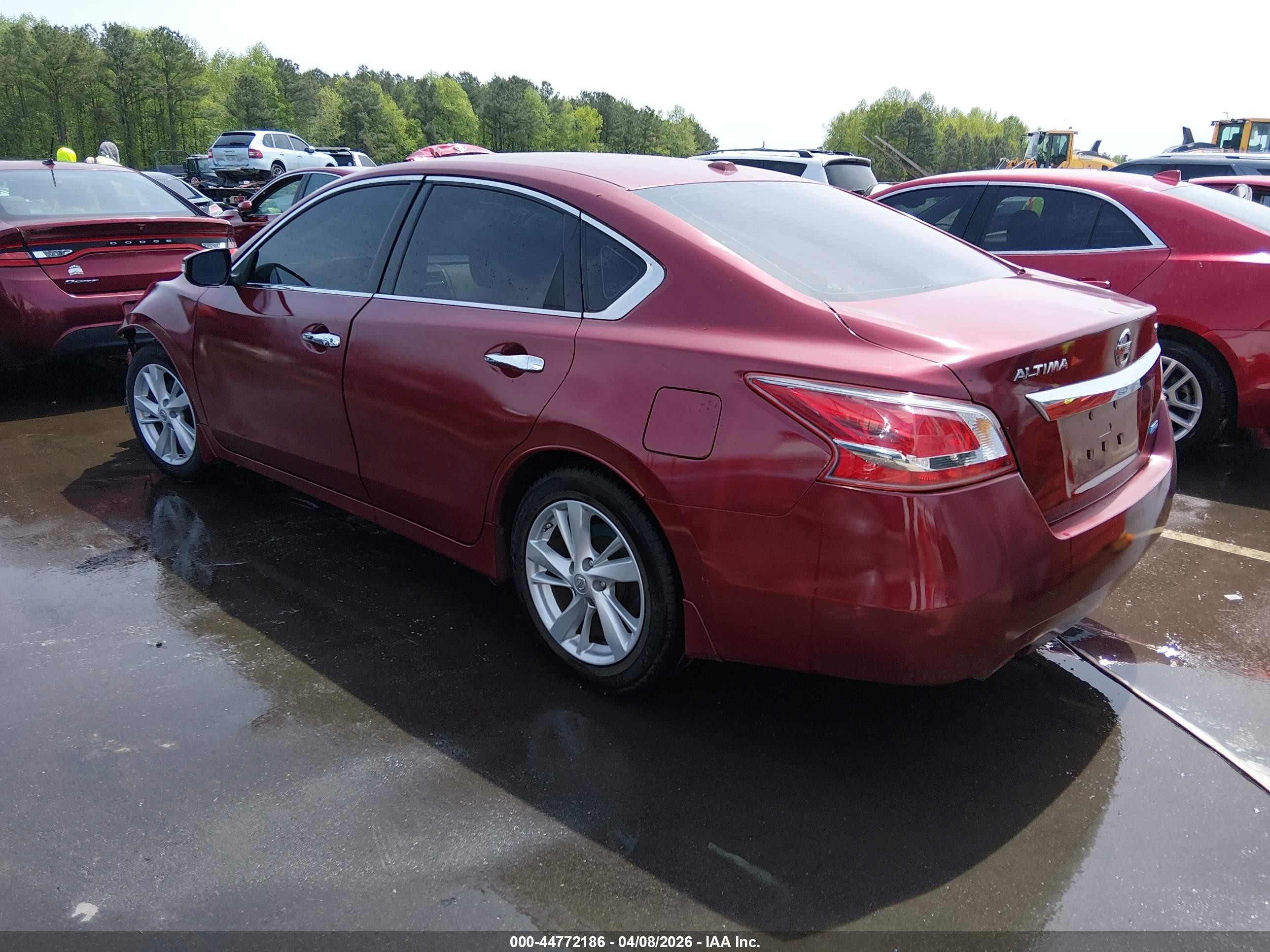 2013 Nissan Altima 2.5 Sl Красный vin: 1N4AL3AP1DC147592