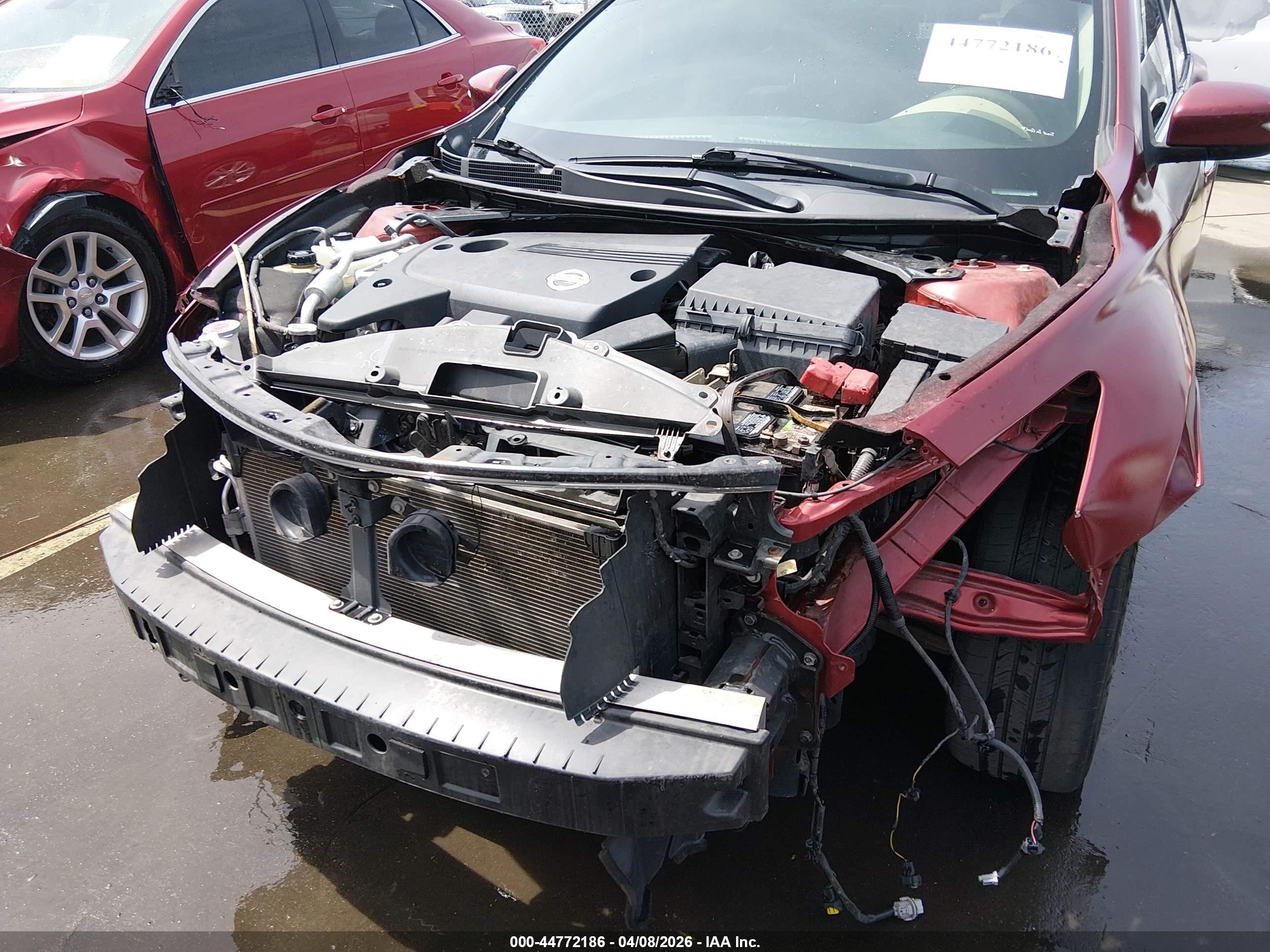 2013 Nissan Altima 2.5 Sl Красный vin: 1N4AL3AP1DC147592